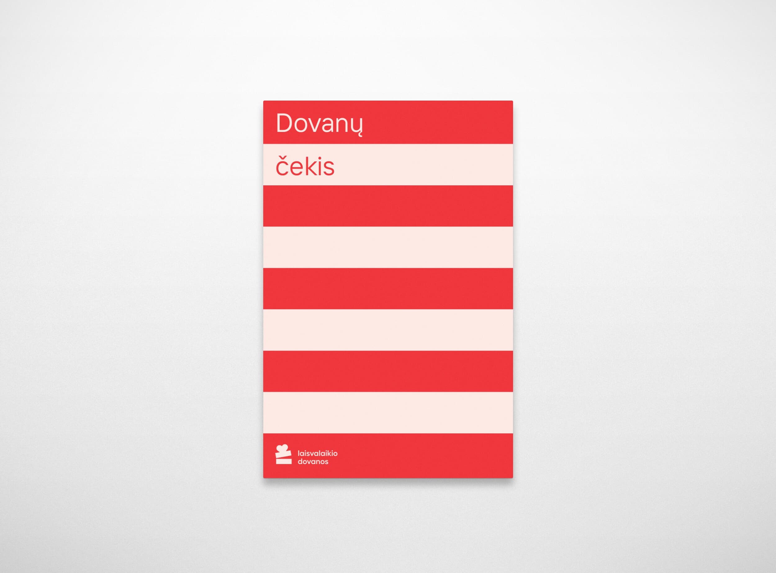 Dovanų čekis | Laisvalaikio Dovanos | Laisvalaikio Dovanos