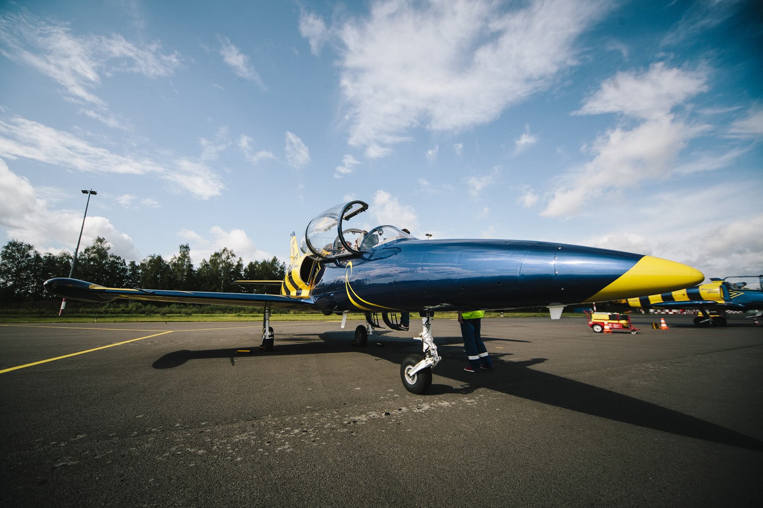 Ekstremalus skrydis naikintuvu L-39