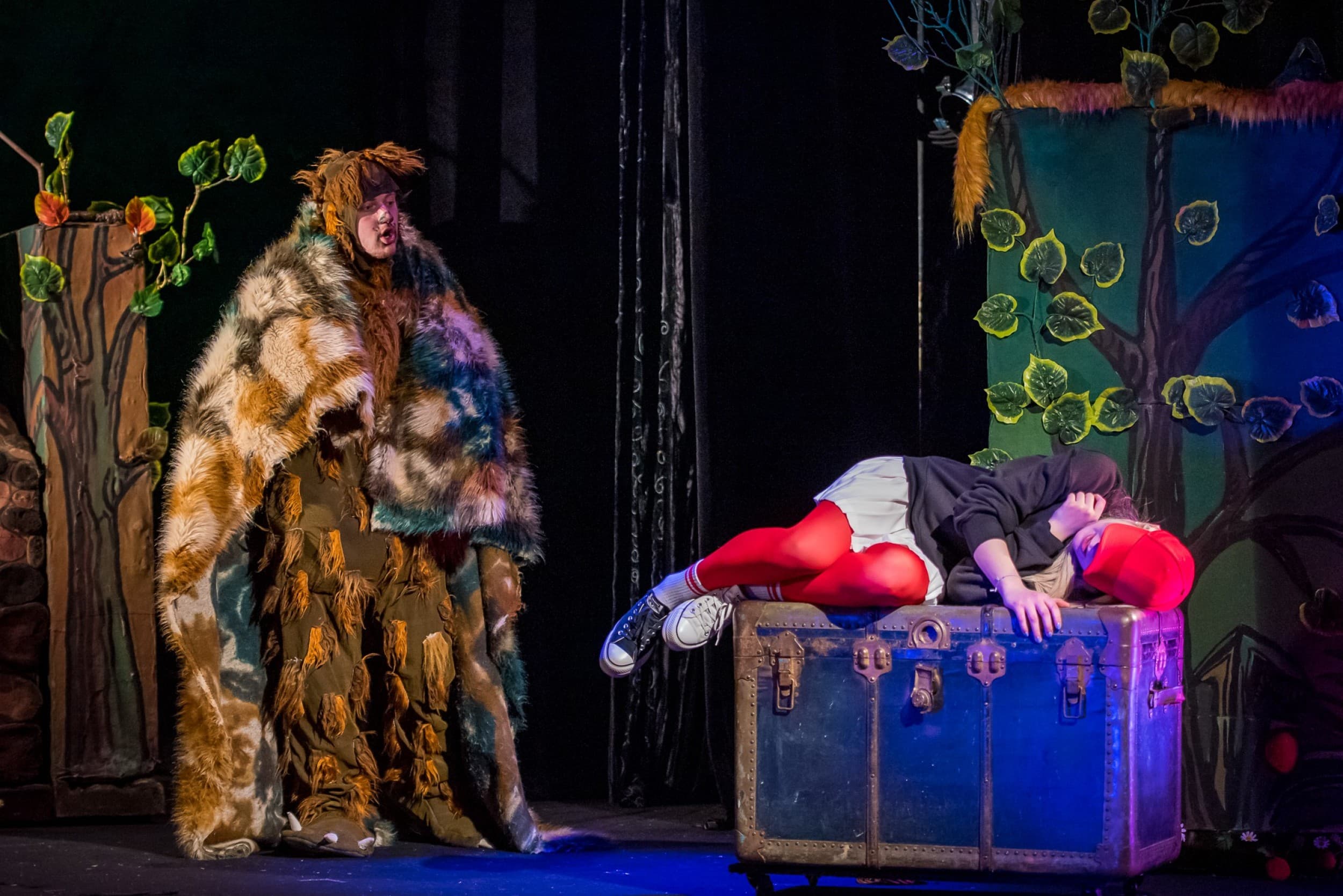 Apsilankymas „Raganiukės teatro“ spektaklyje dviem