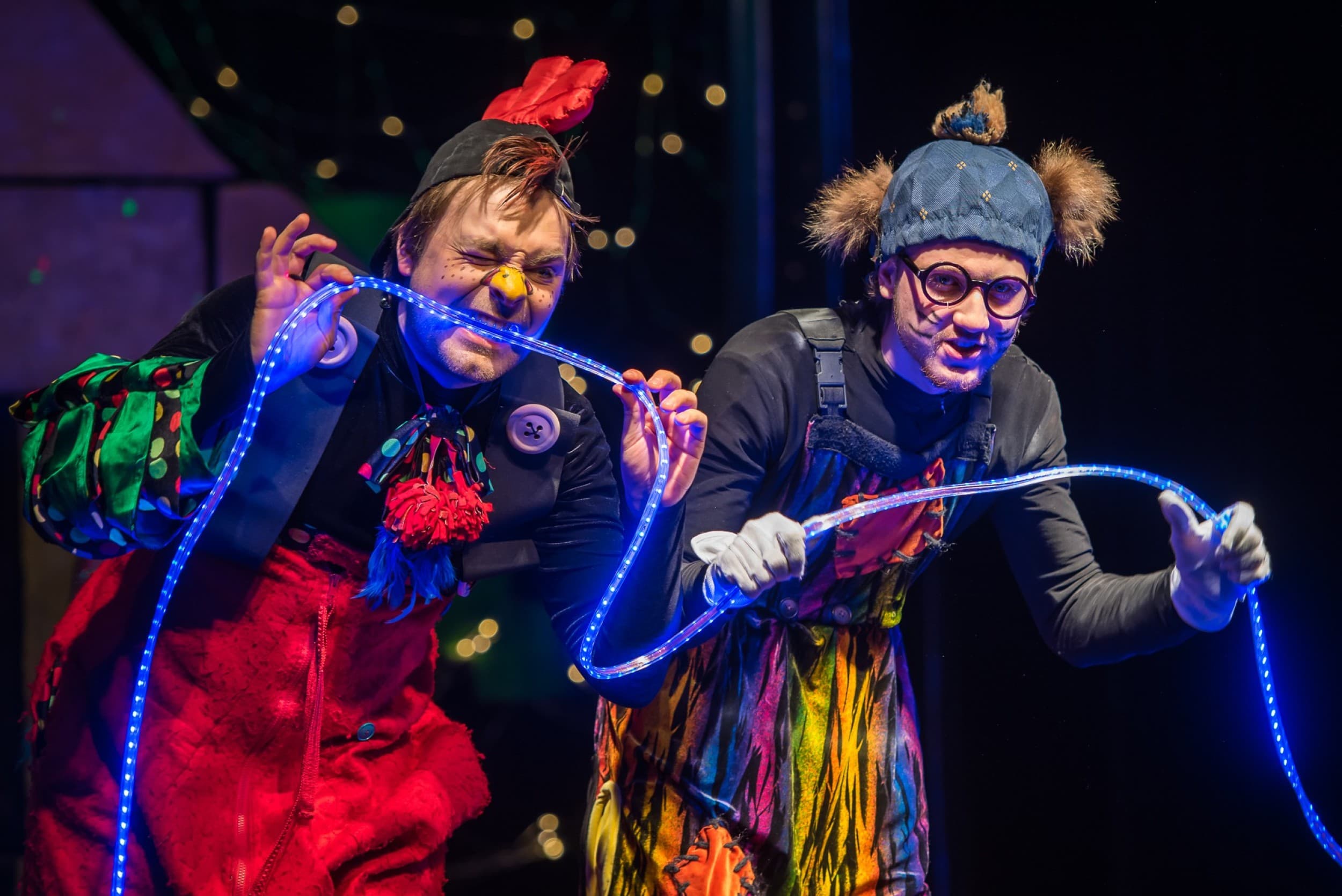 Apsilankymas „Raganiukės teatro“ spektaklyje dviem