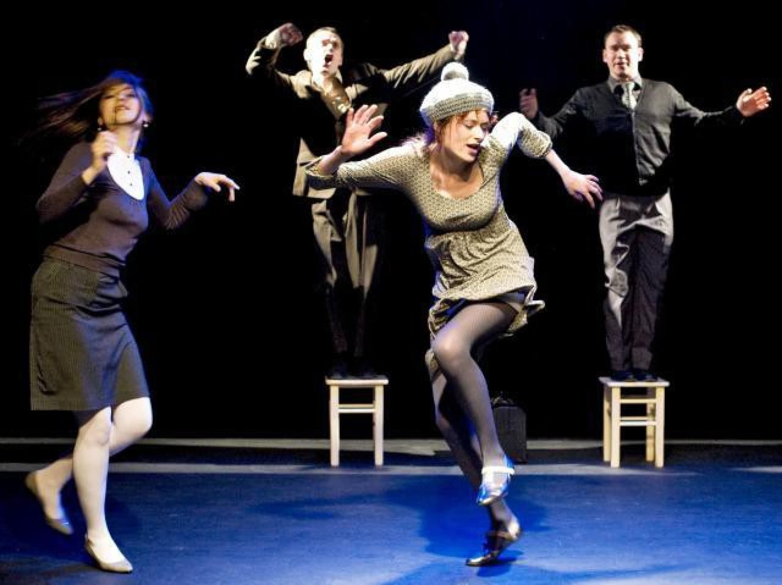 Apsilankymas „Cezario grupės“ teatro spektaklyje 