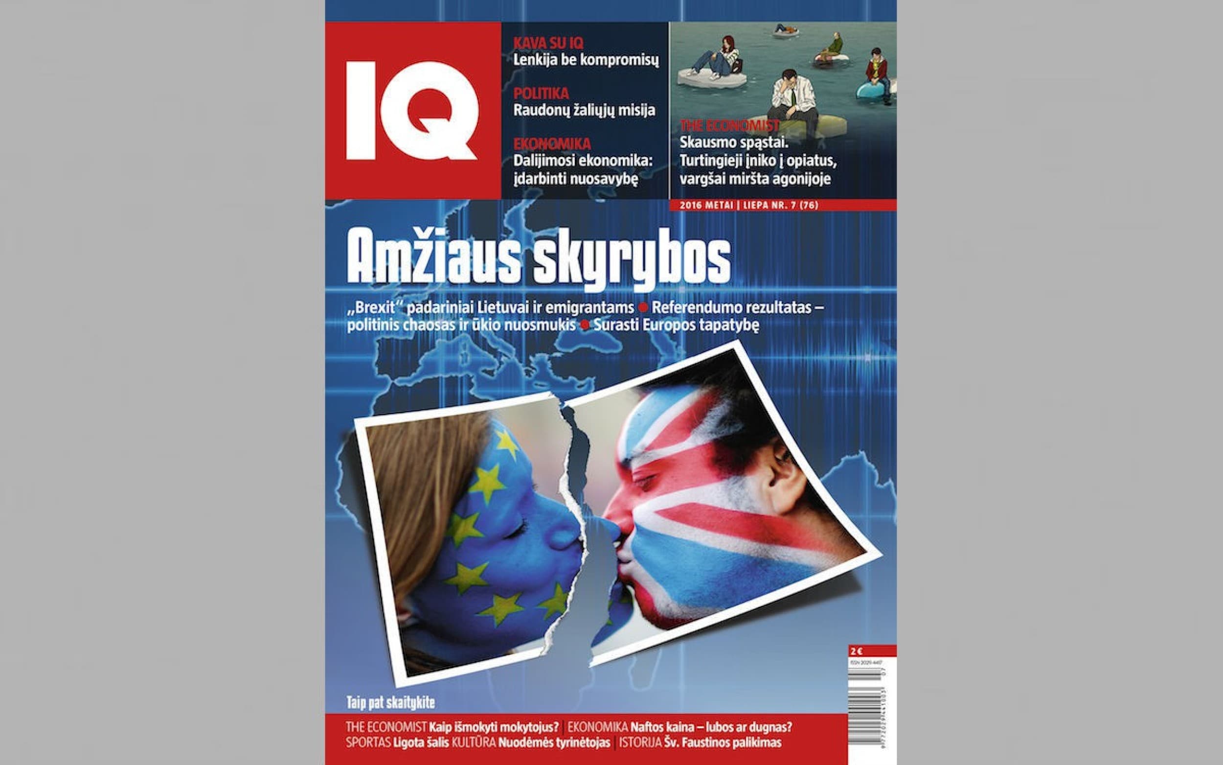 IQ prenumerata (12 mėn.) | Laisvalaikio Dovanos