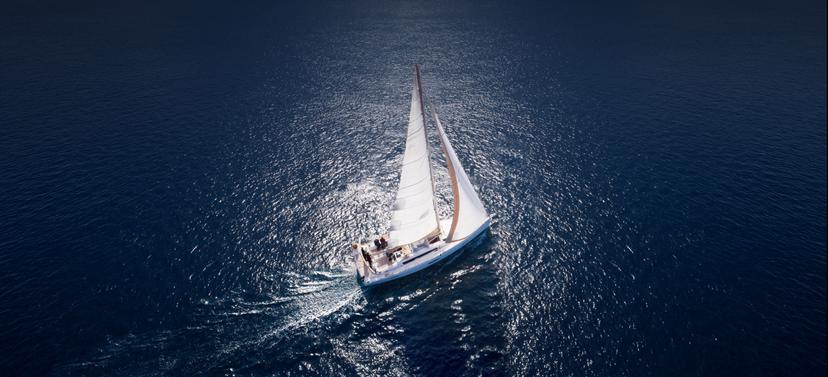 Plaukimas jachta Kuršių mariomis