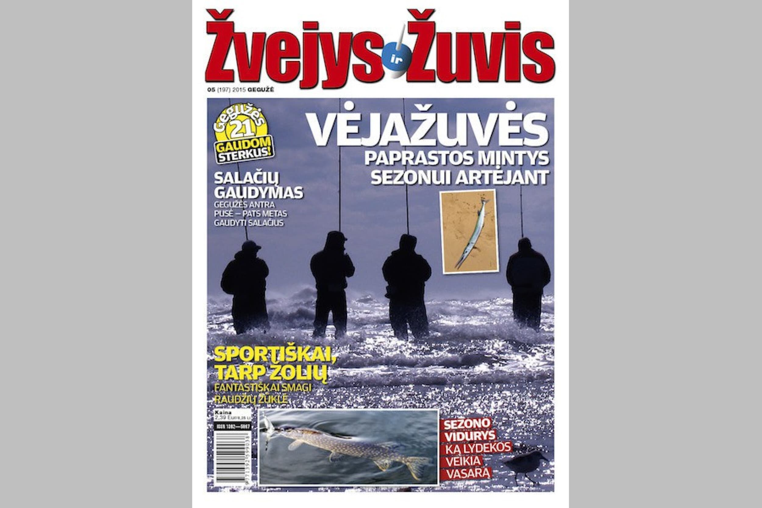ŽVEJYS IR ŽUVIS prenumerata (12 mėn.)