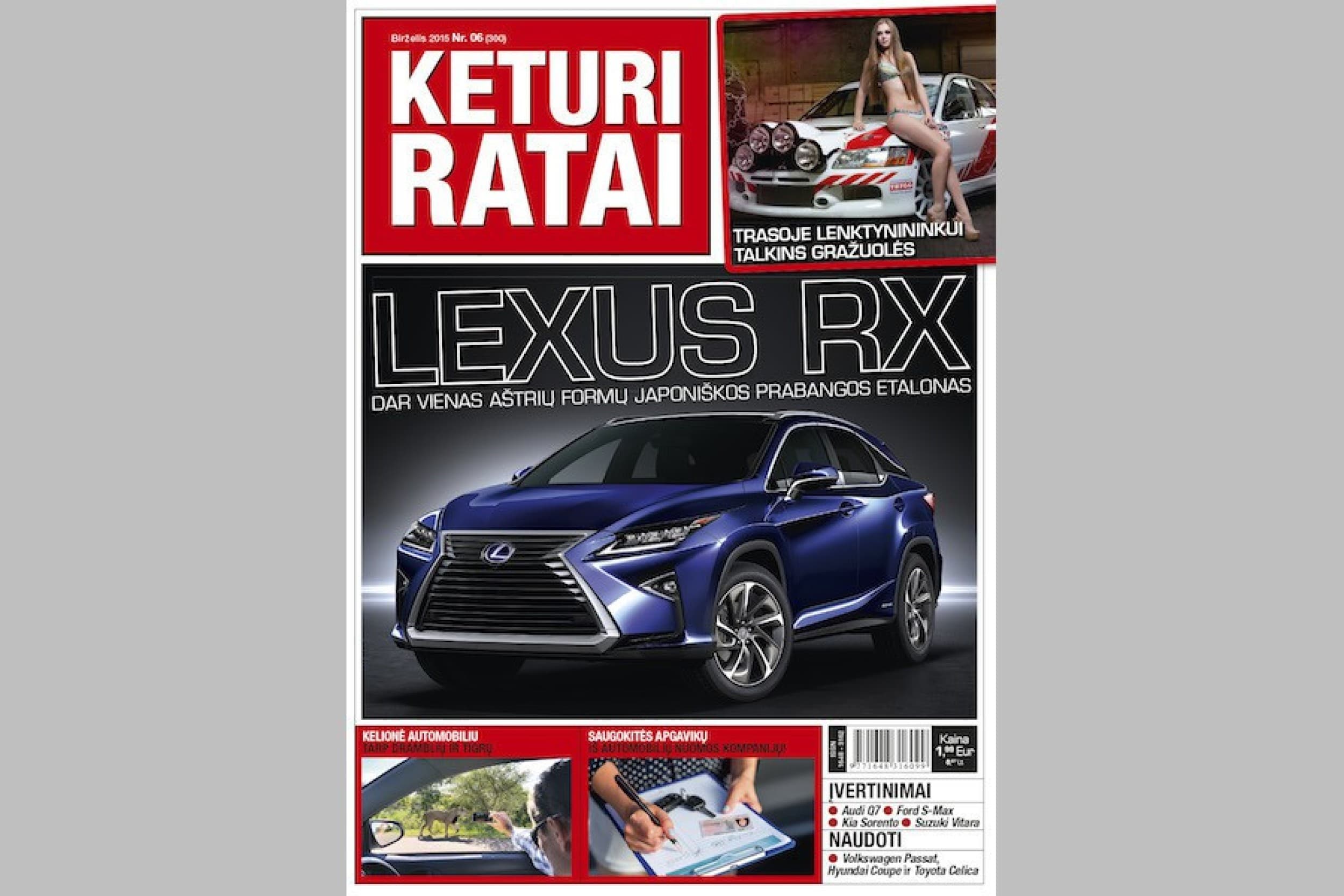KETURI RATAI prenumerata (12 mėn.)