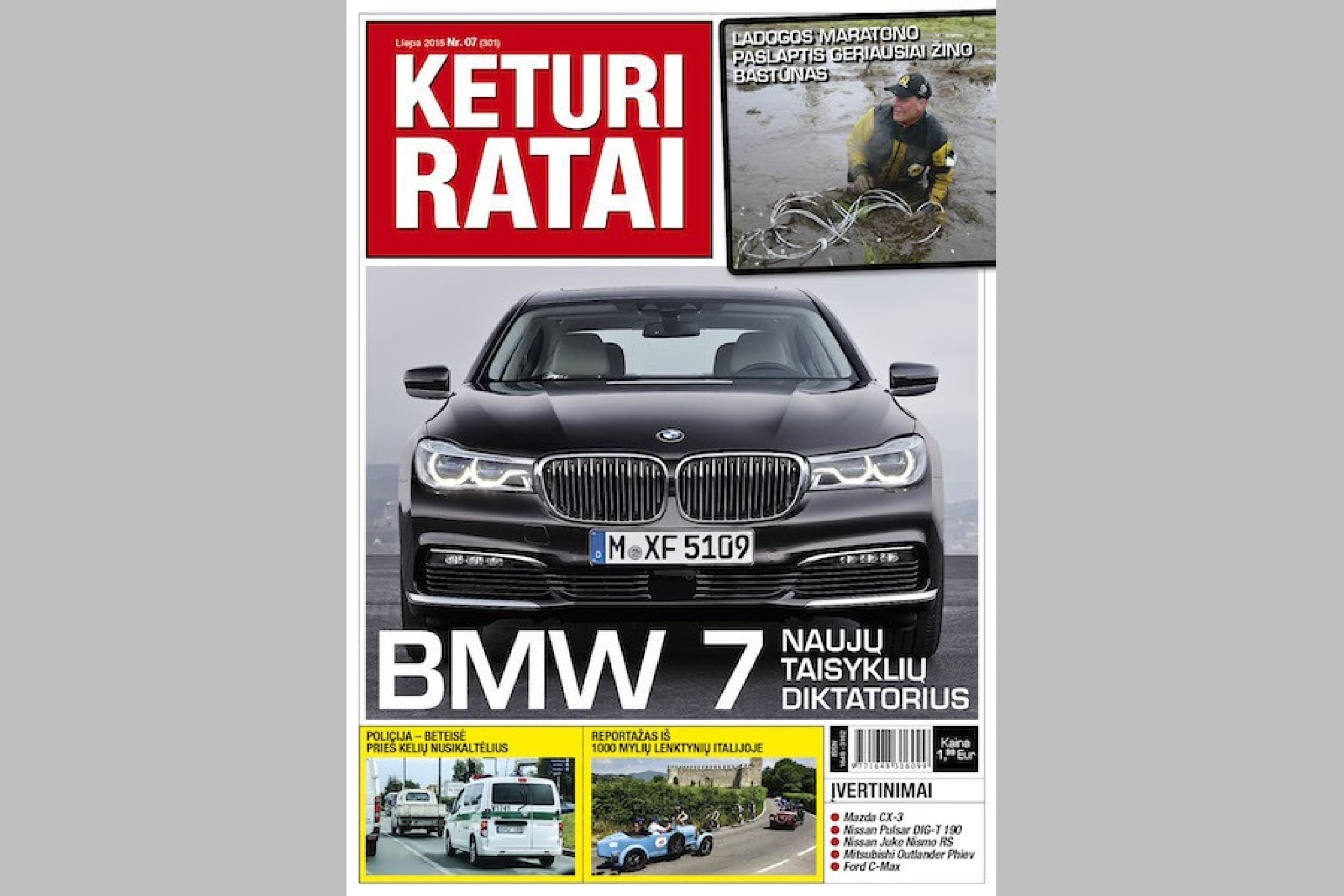 KETURI RATAI prenumerata (12 mėn.)