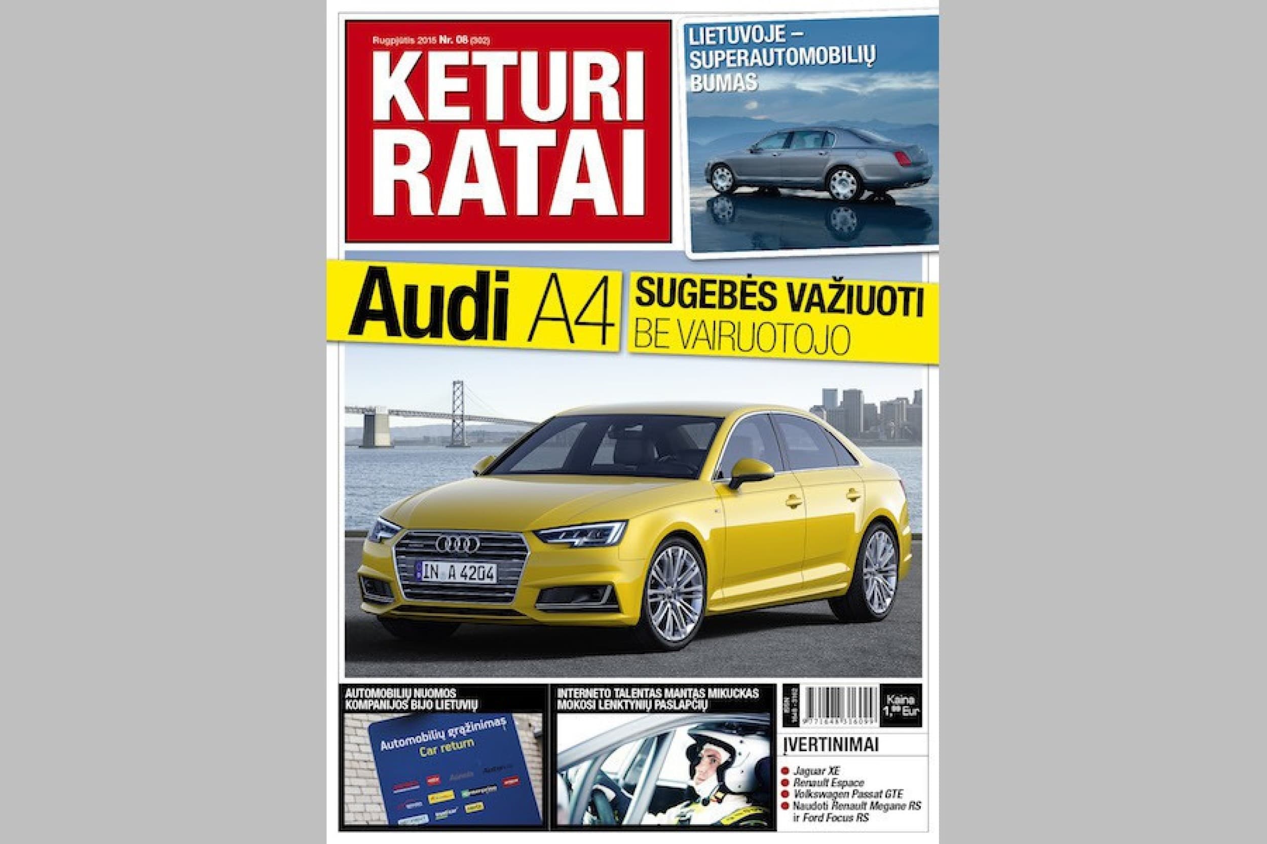 KETURI RATAI prenumerata (12 mėn.)
