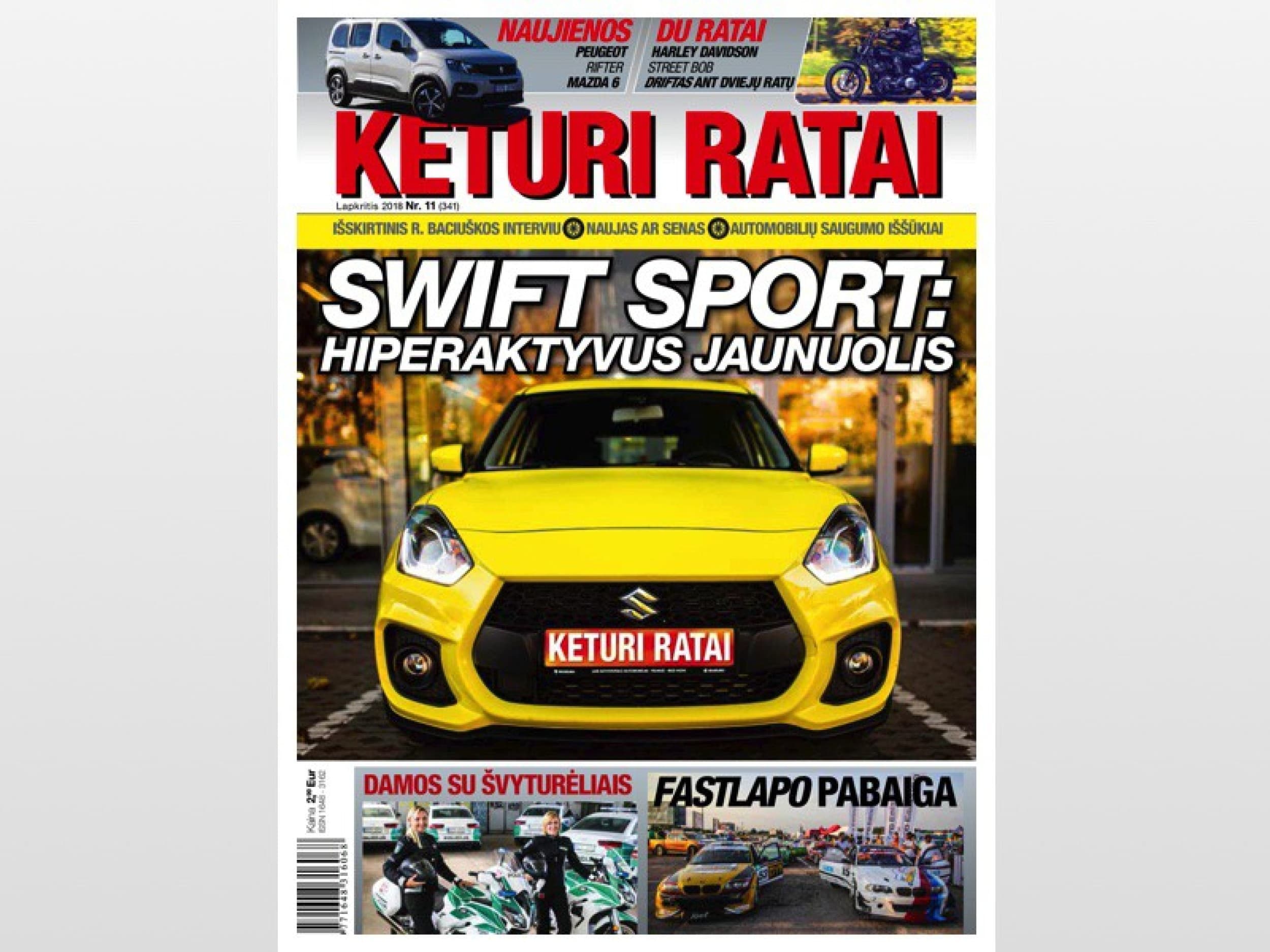 KETURI RATAI prenumerata (12 mėn.)