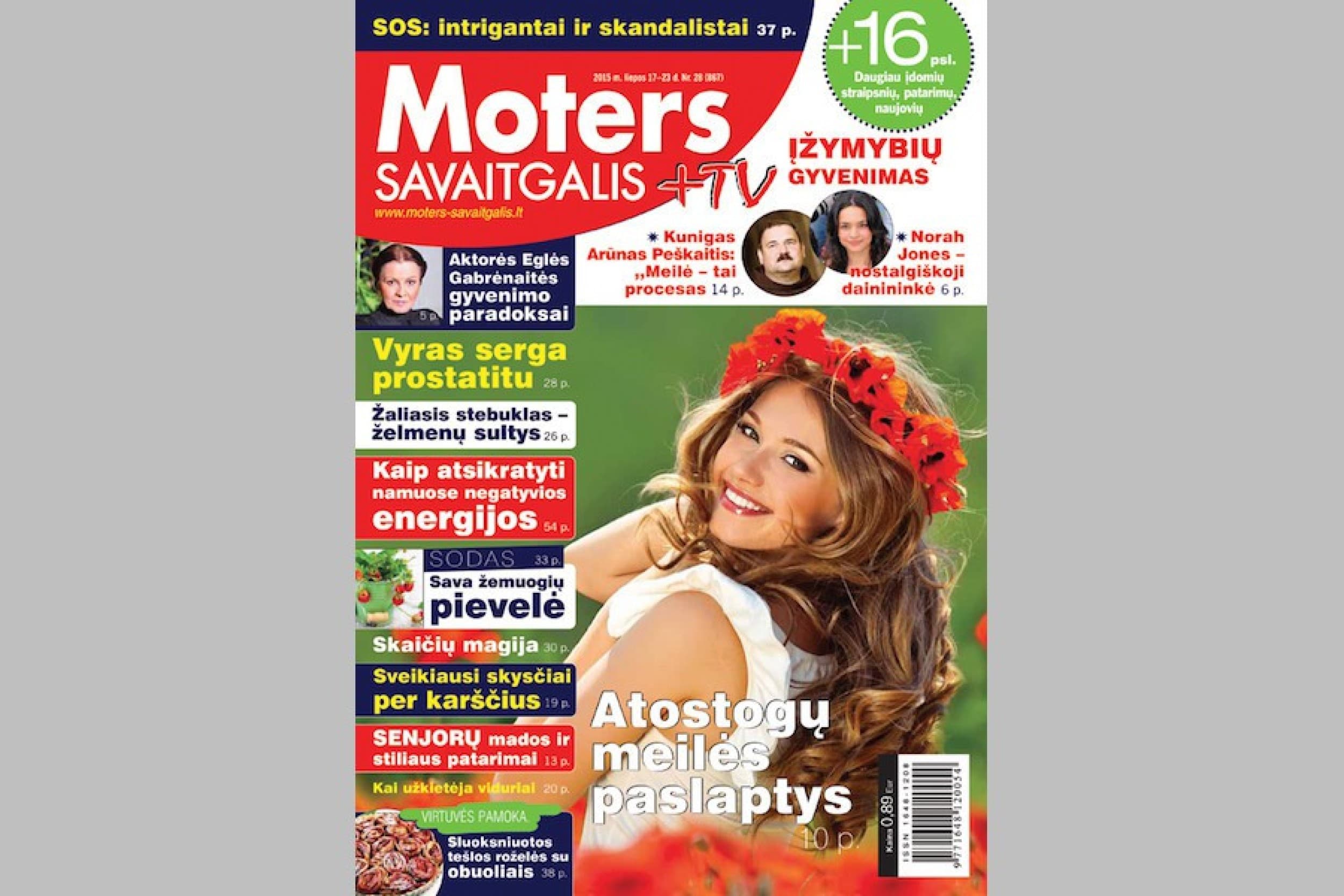 MOTERS SAVAITGALIS prenumerata (6 mėn.)
