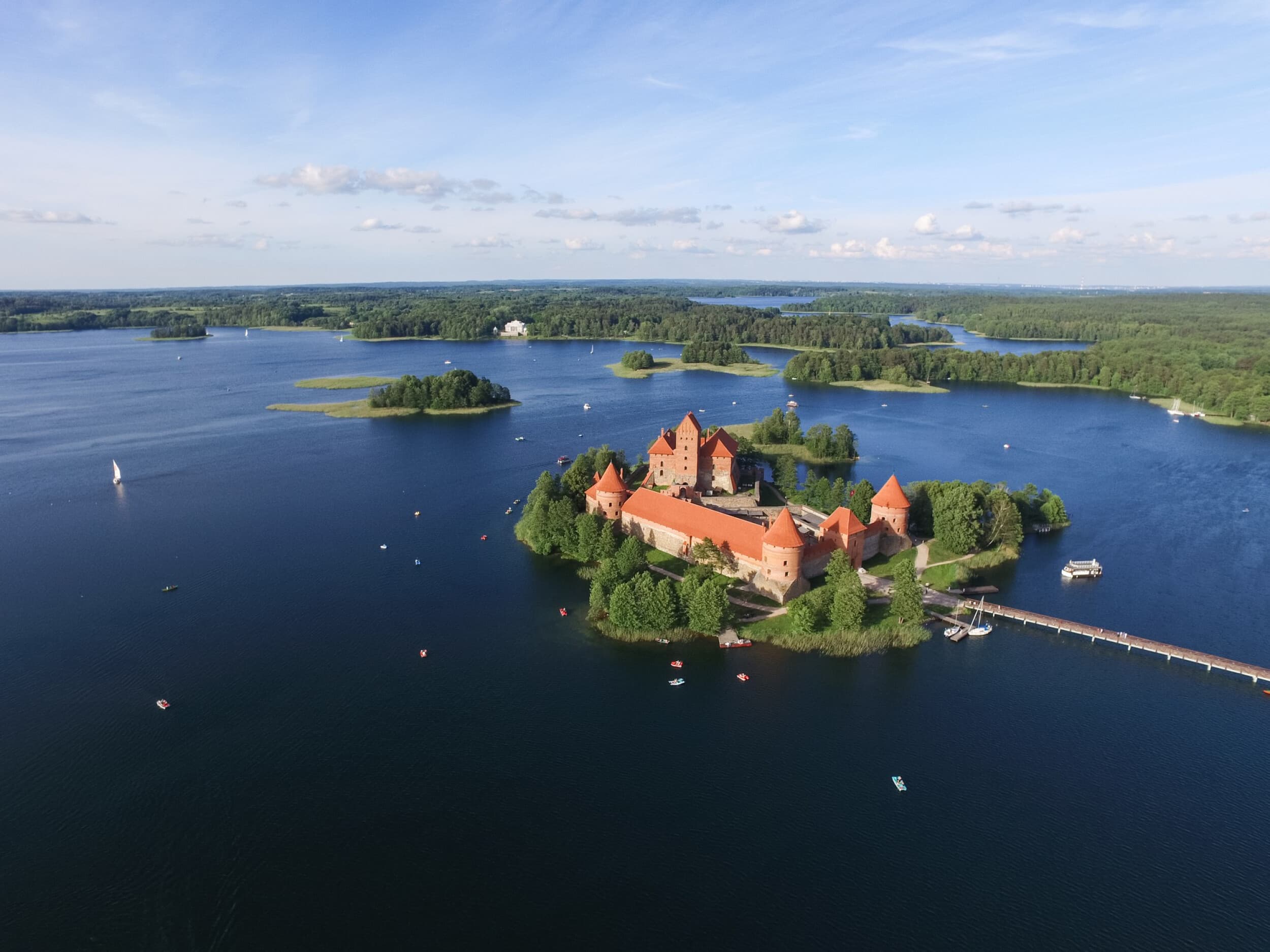 Skrydis virš Trakų ir 44 ežerų 3 asm. | Laisvalaikio Dovanos
