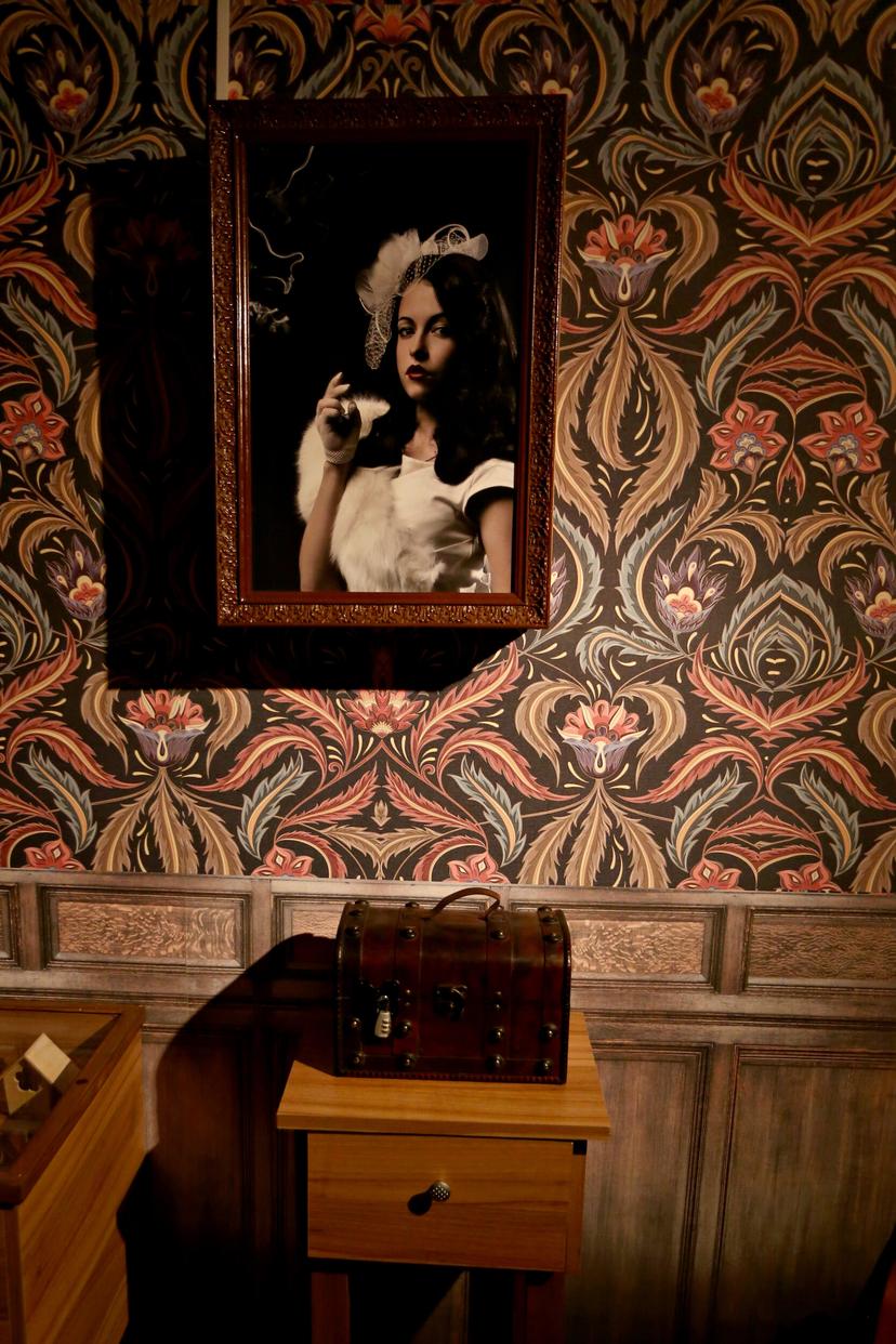 Galvosūkių kambarys „Apleista miško trobelė“