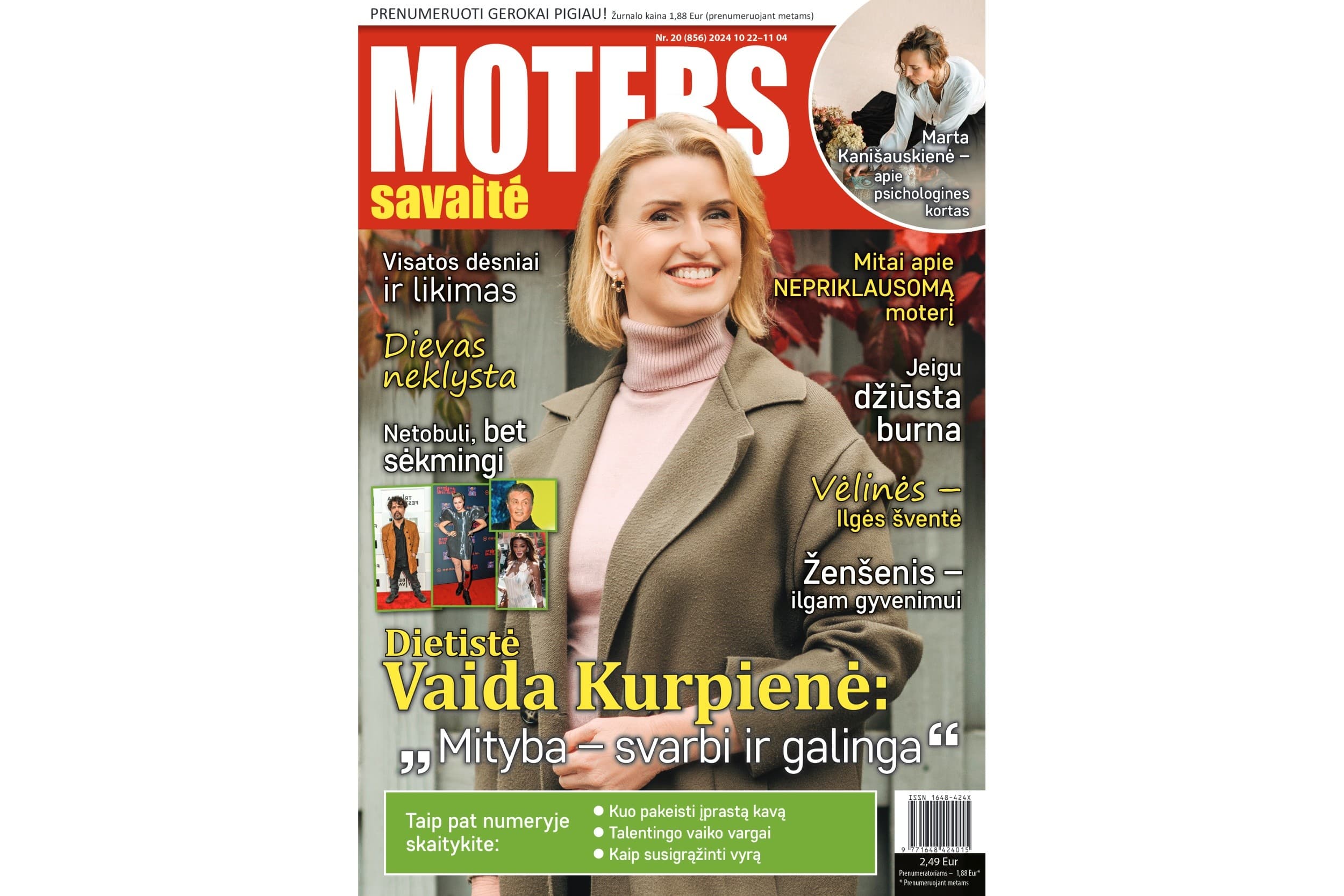 MOTERS SAVAITĖ prenumerata (3 mėn.)  | Laisvalaikio Dovanos
