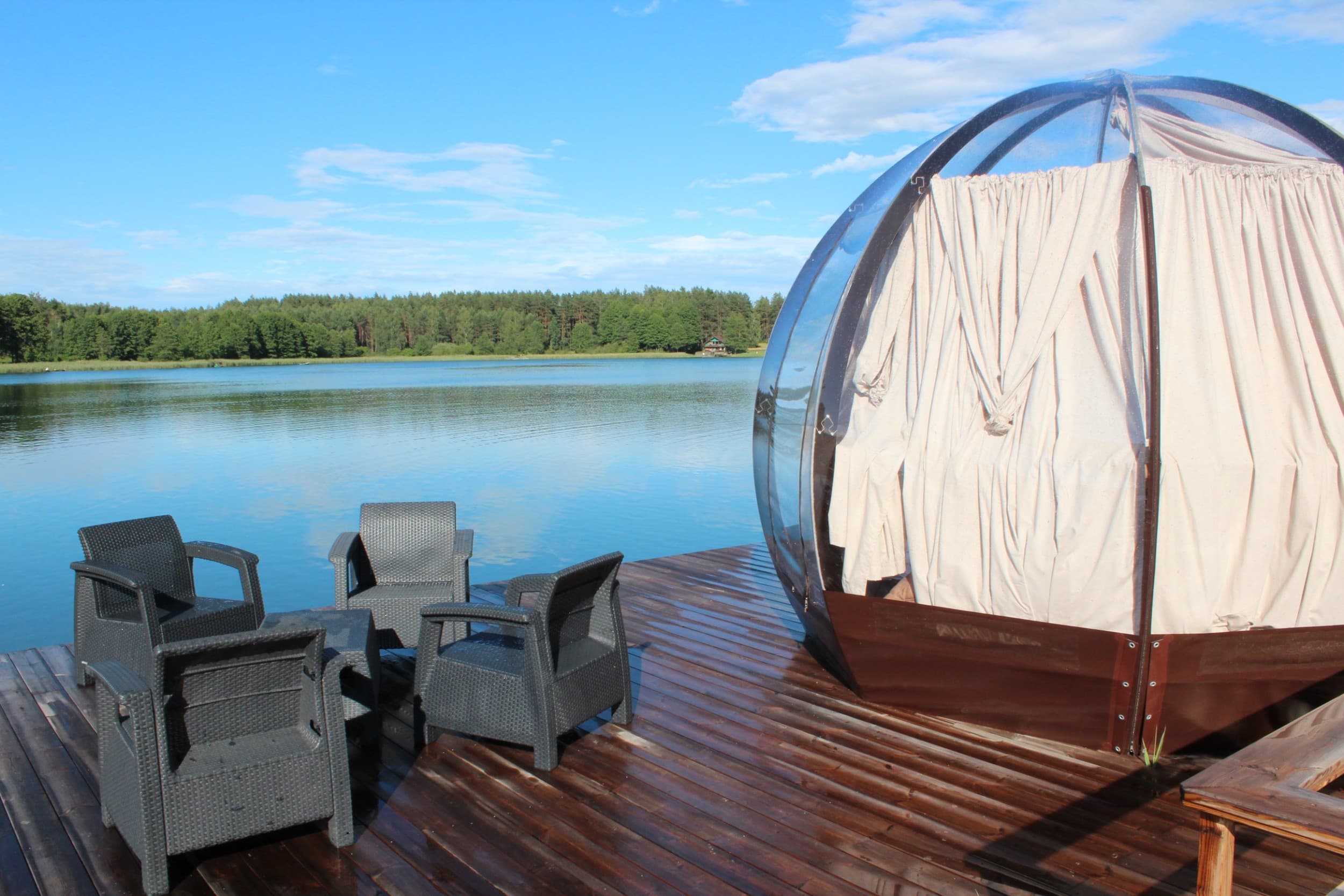 Išskirtinė nakvynė „Oasis Dome“ dviem | Laisvalaikio Dovanos