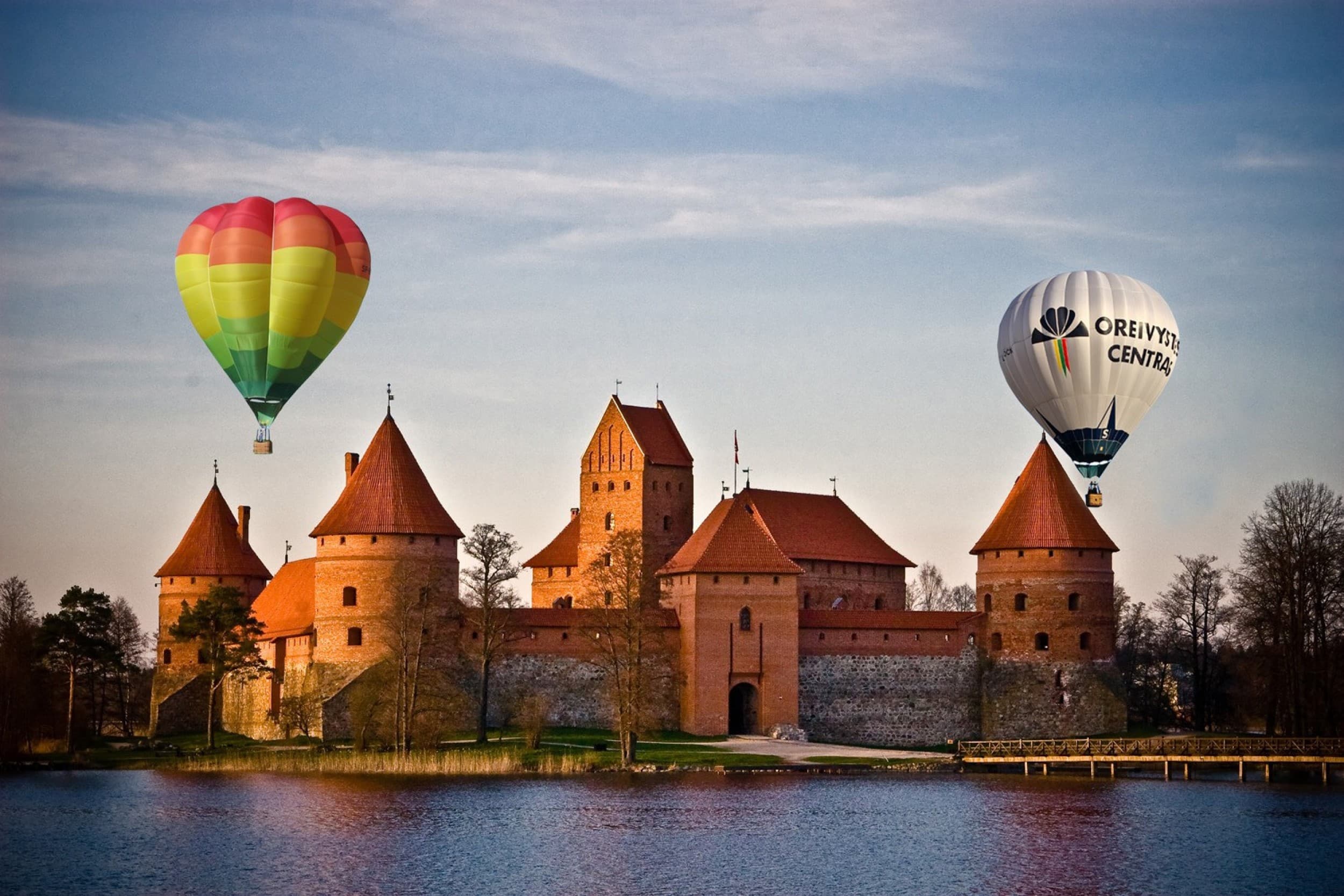Skrydis oro balionu DVIEM su „Oreivystės centru – Ballooning.lt“