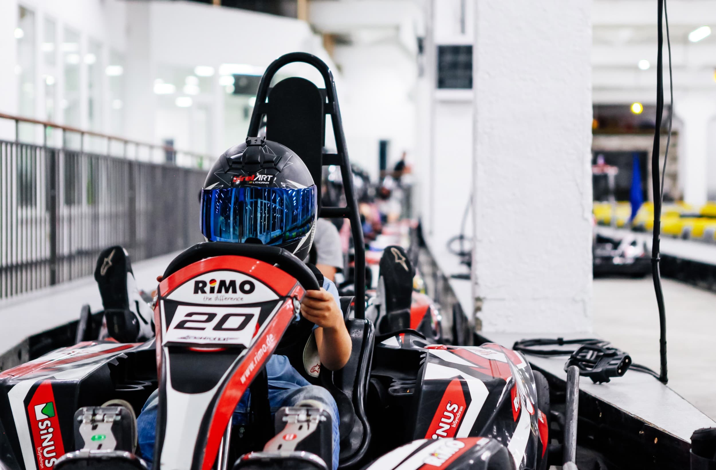 Kartingų pradžiamokslis „Kartlande“ 4-7 metų vaikui