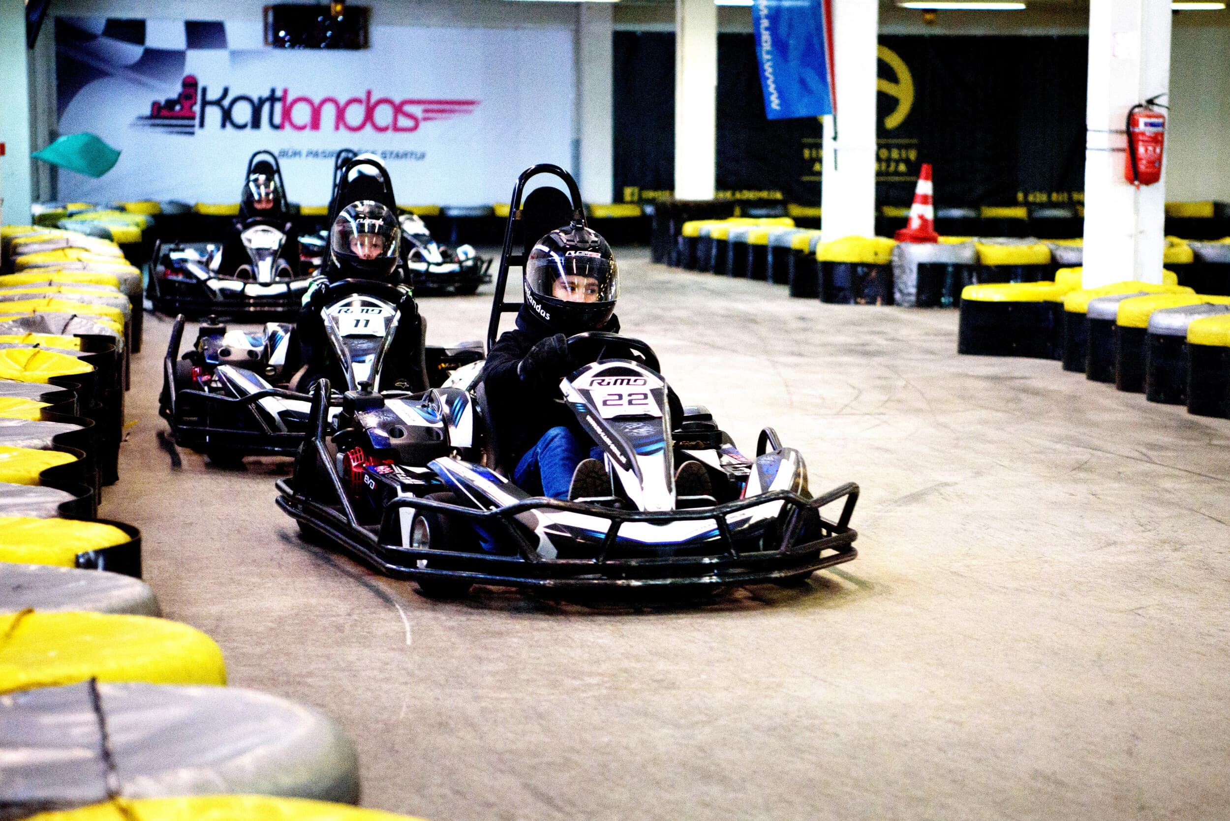 Kartingų pradžiamokslis „Kartlande“ 4-7 metų vaikui