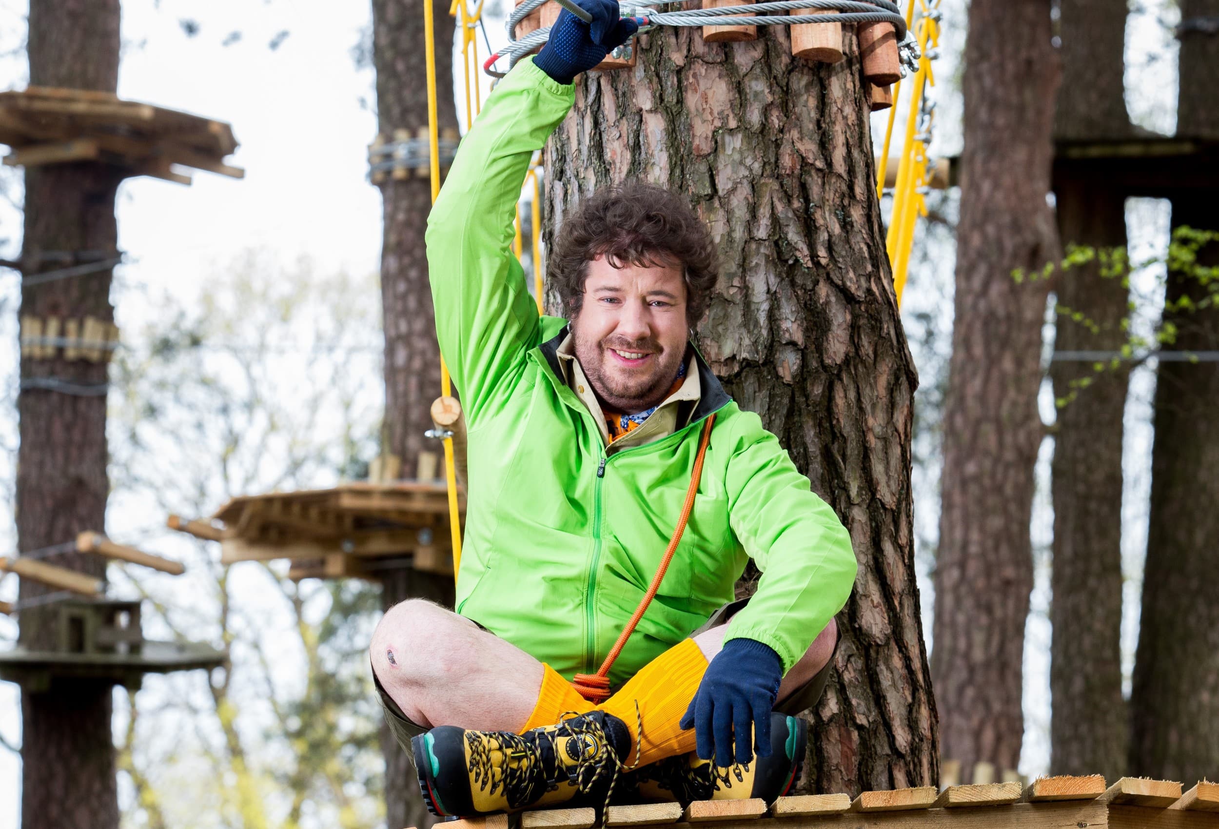 Pramogos „Belmonto Nuotykių Parke“ dviem