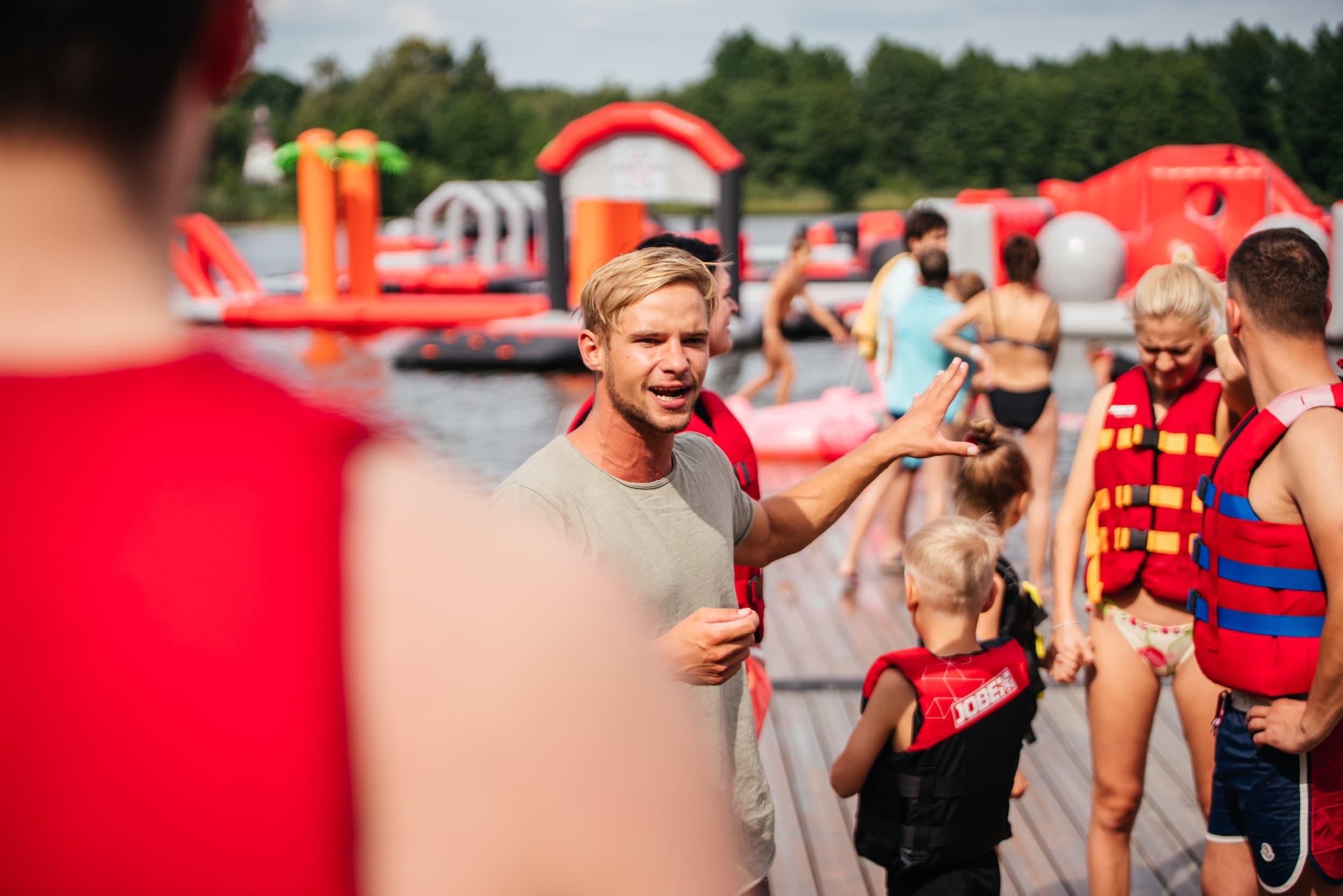 Pramogos vandens batutų parke „Water Inn“ trims | Laisvalaikio Dovanos