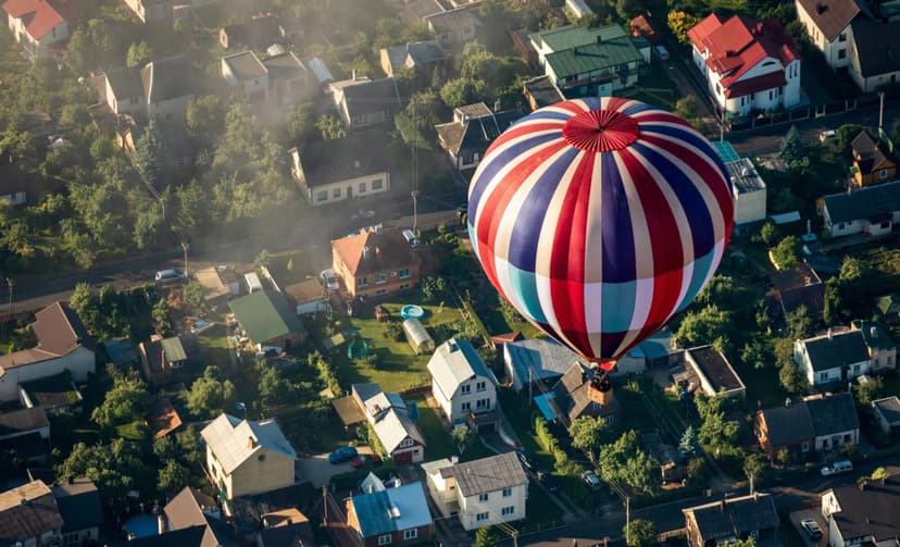 Skrydis oro balionu su „Padangių nuotykiai“ komanda