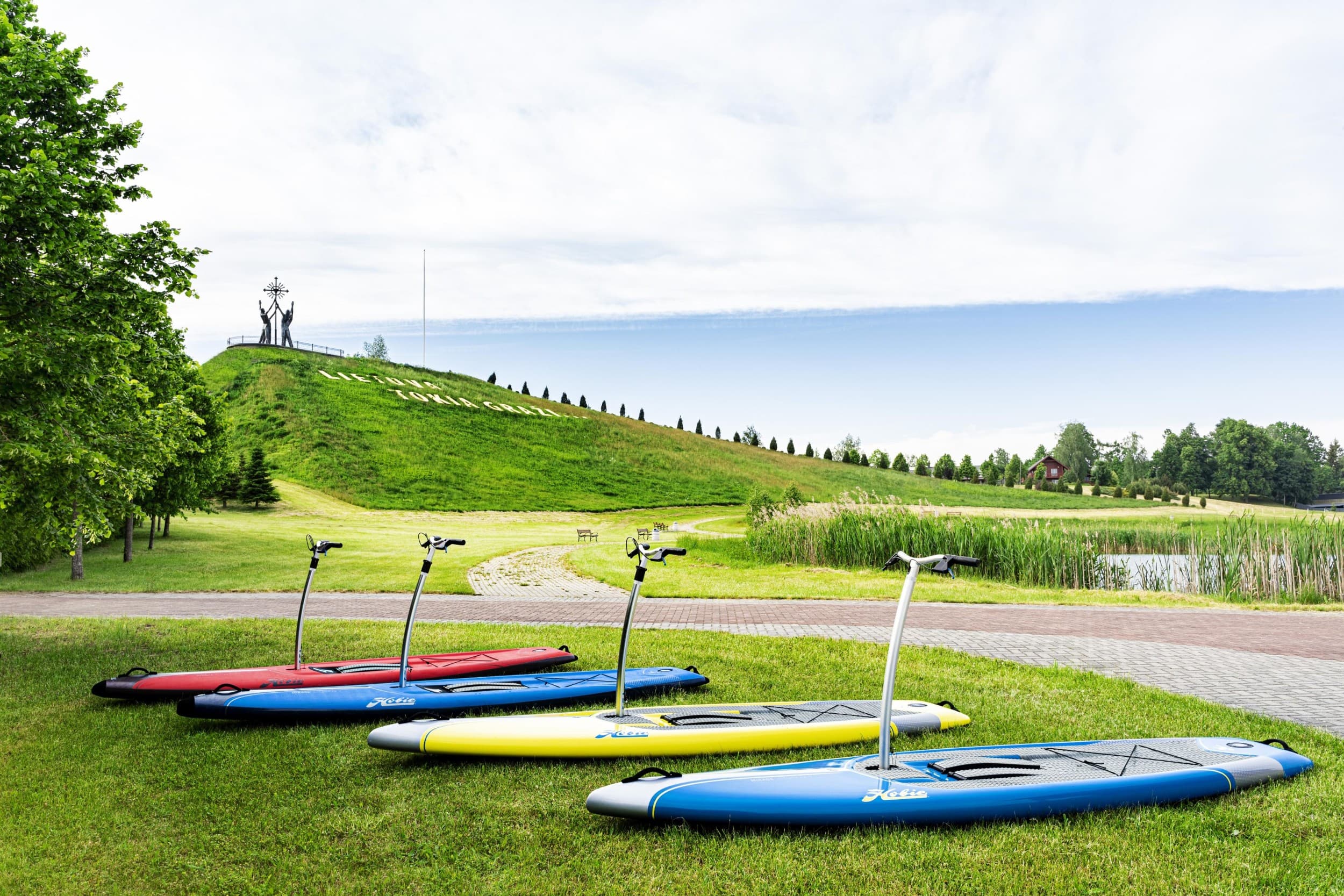 Pasiplaukiojimas „Harmony Park“ mintlente DVIEM | Laisvalaikio Dovanos