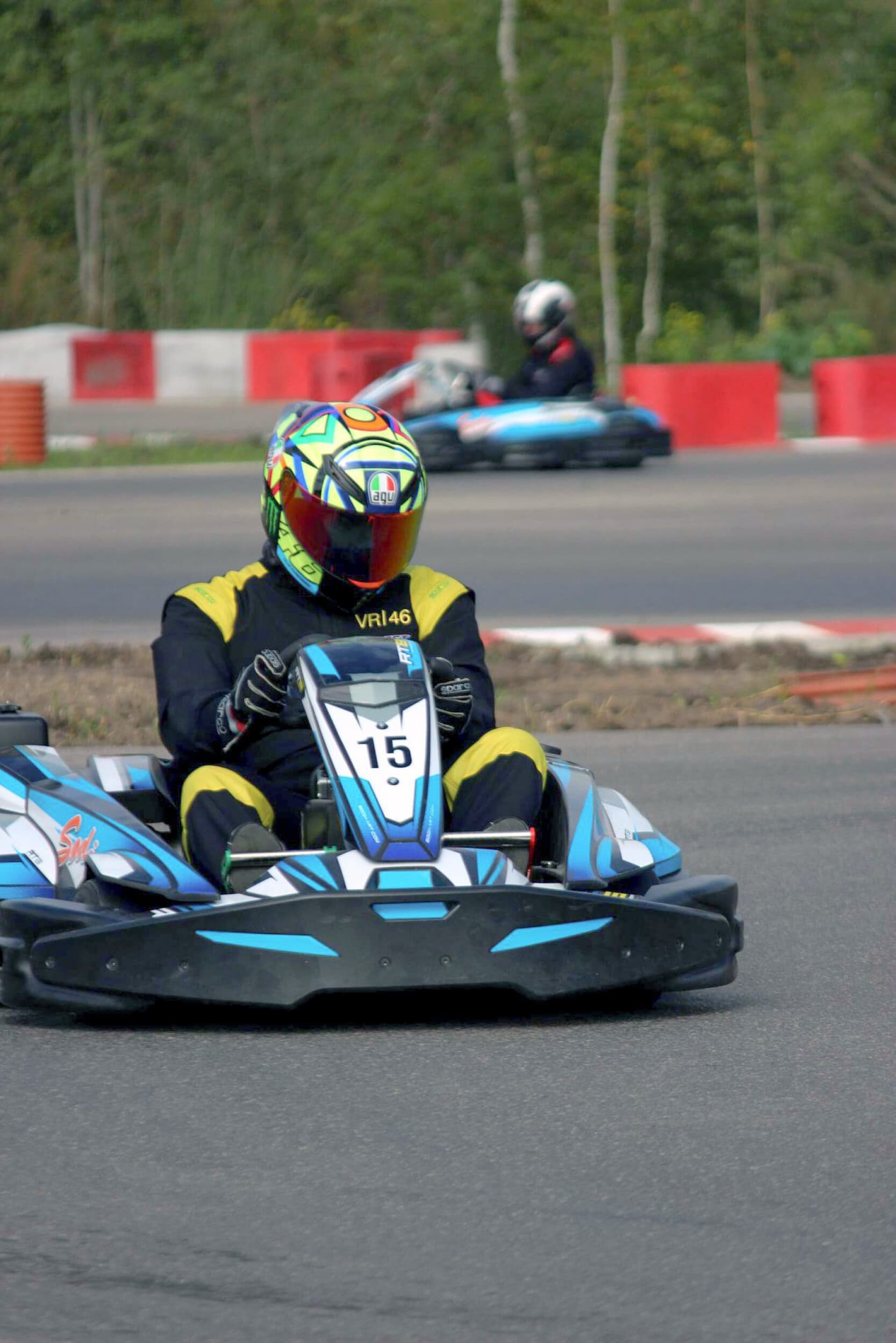 Pasivažinėjimas dviviečiu „13AG“ kartingu dviem | Laisvalaikio Dovanos