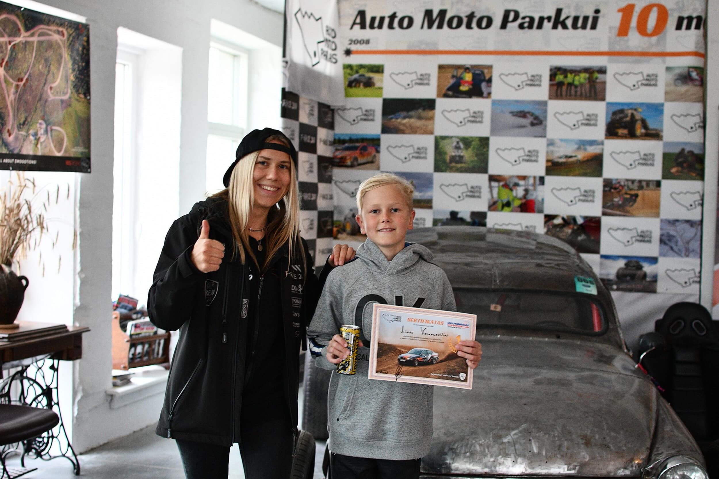 „Aistė’s Rally Academy“ vairavimo pradžiamokslis vaikui 