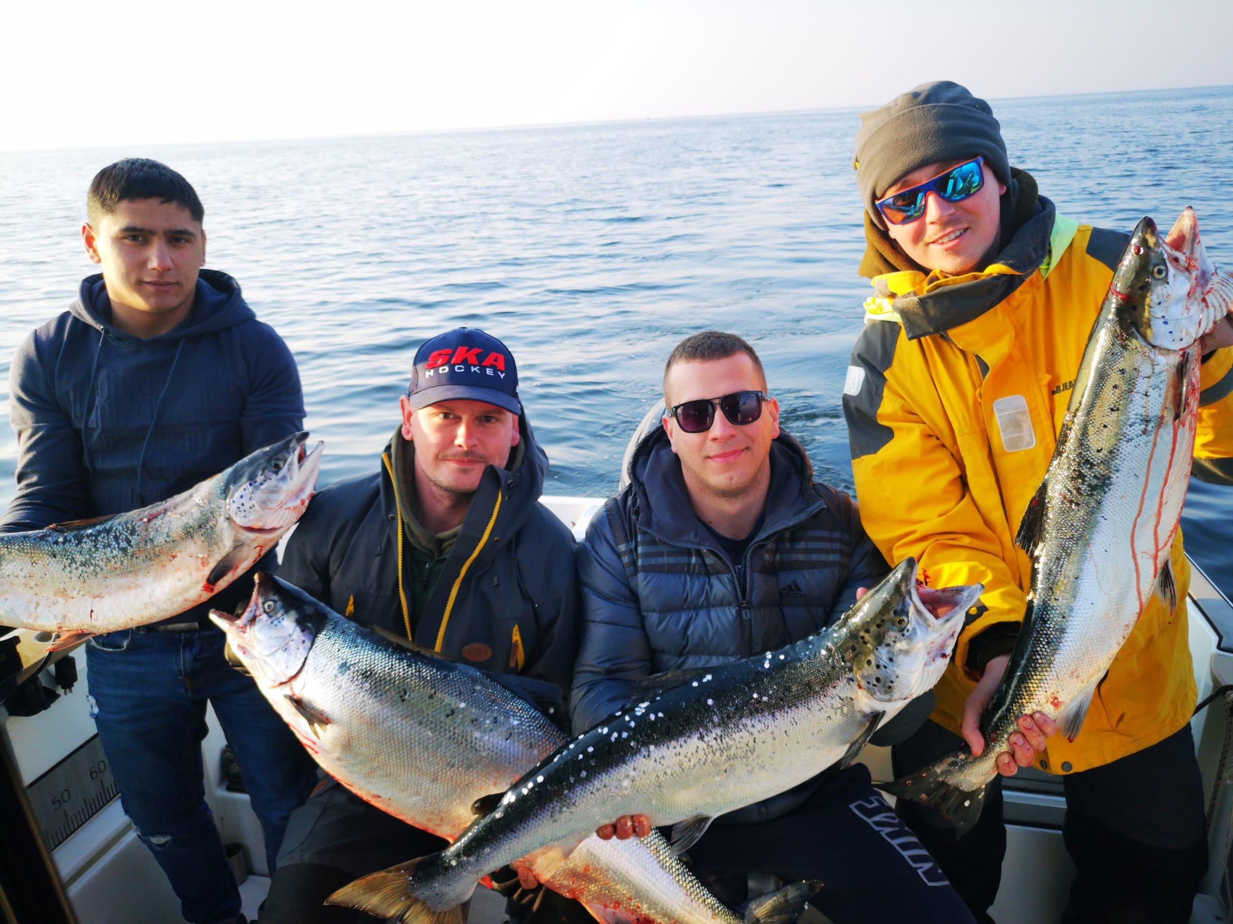 Lašišos žvejyba su gidu Baltijos jūroje