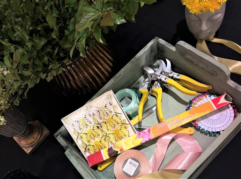  Kūrybinės floristikos dirbtuvės 10 asmenų grupei 