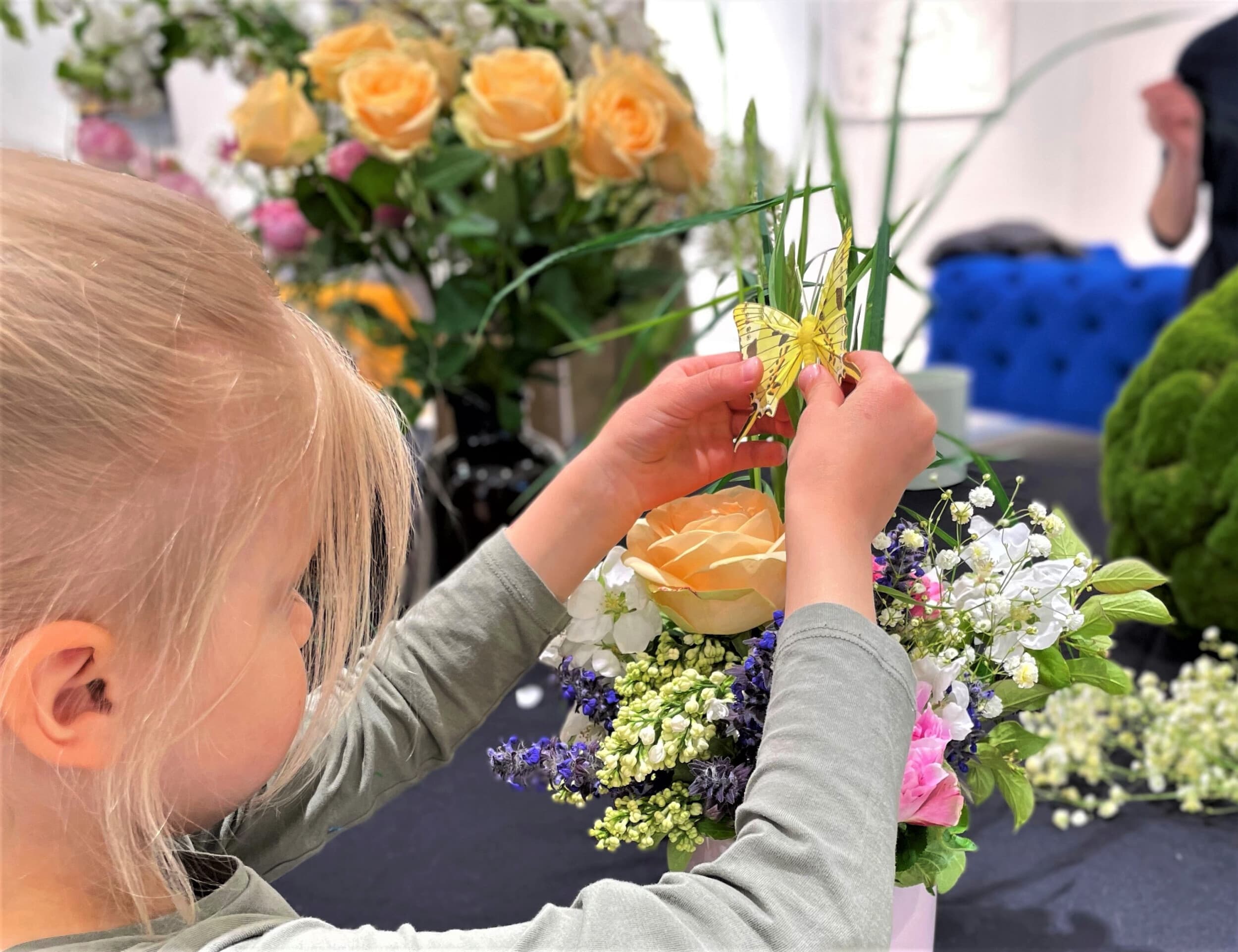  Kūrybinės floristikos dirbtuvės 6 asmenų grupei | Laisvalaikio Dovanos