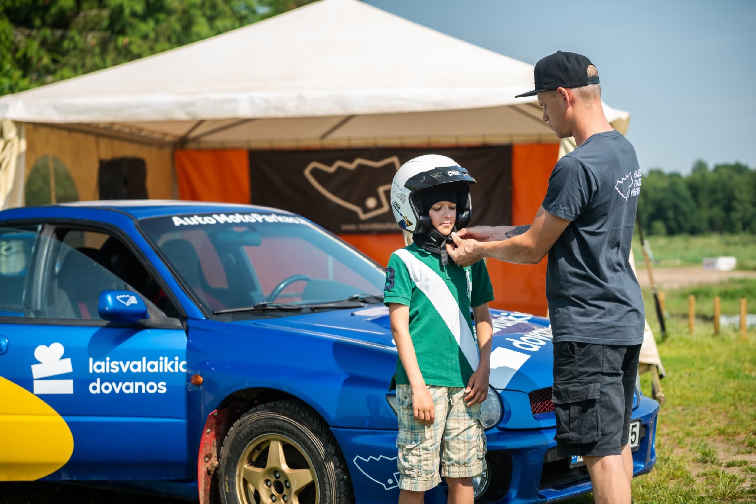 Sportinio ralio automobilio vairavimo pamoka vaikui | Laisvalaikio Dovanos