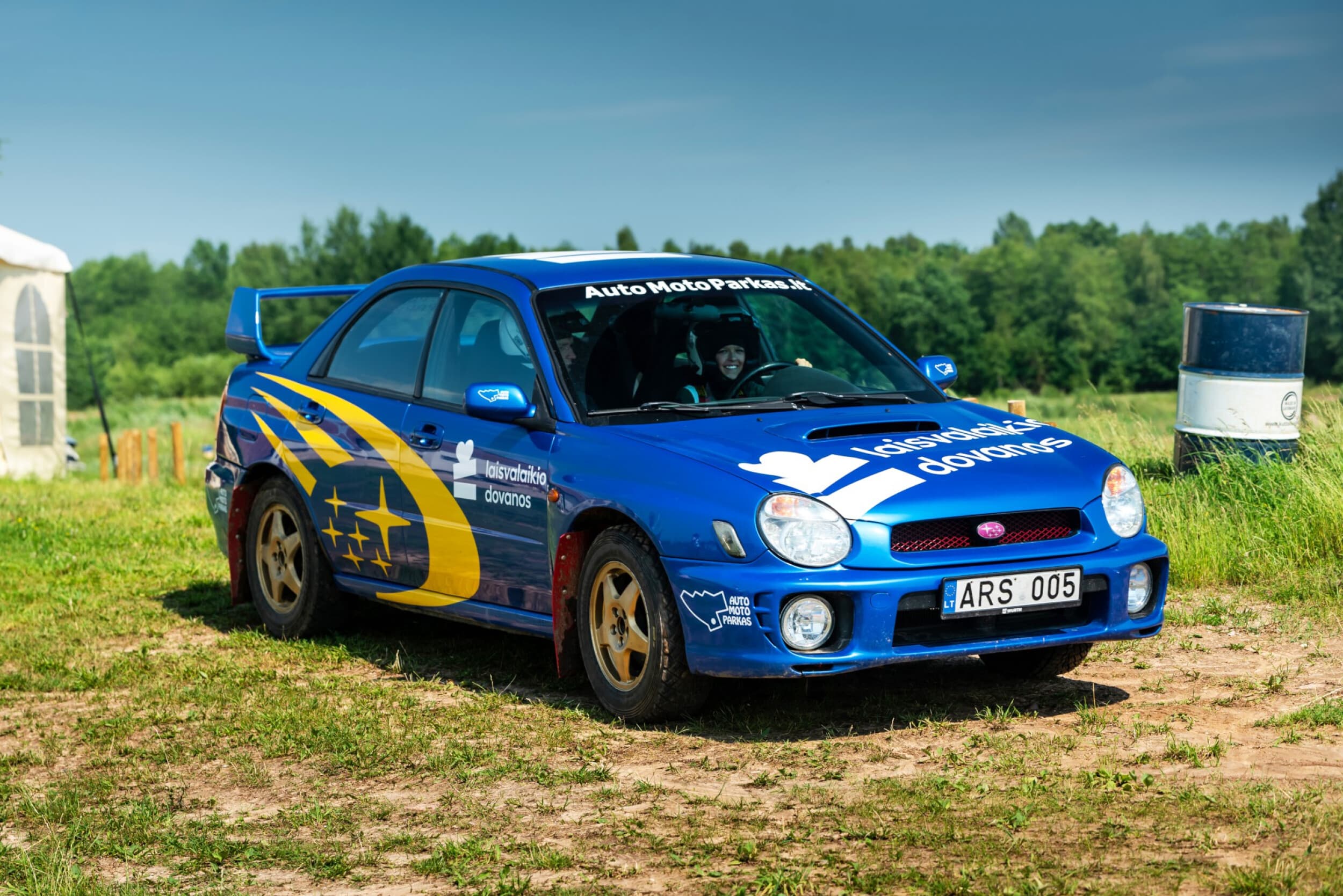 Sportinio ralio automobilio vairavimo pamoka vaikui | Laisvalaikio Dovanos