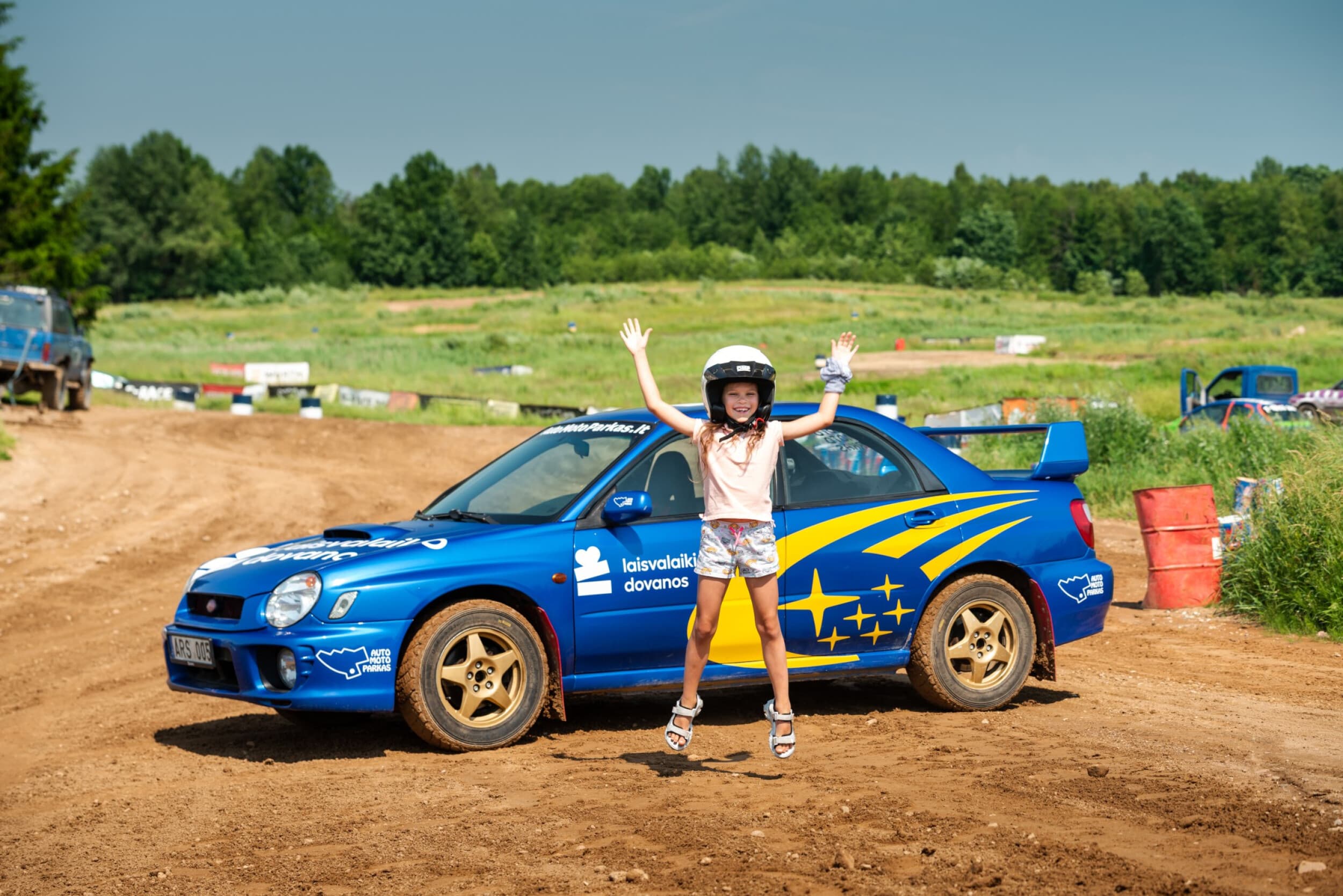 Sportinio ralio automobilio vairavimo pamoka vaikui | Laisvalaikio Dovanos