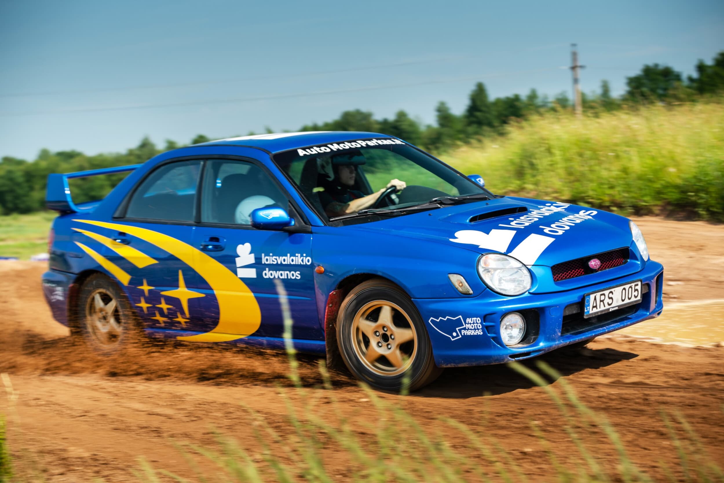 Sportinio ralio automobilio vairavimo pamoka vaikui | Laisvalaikio Dovanos