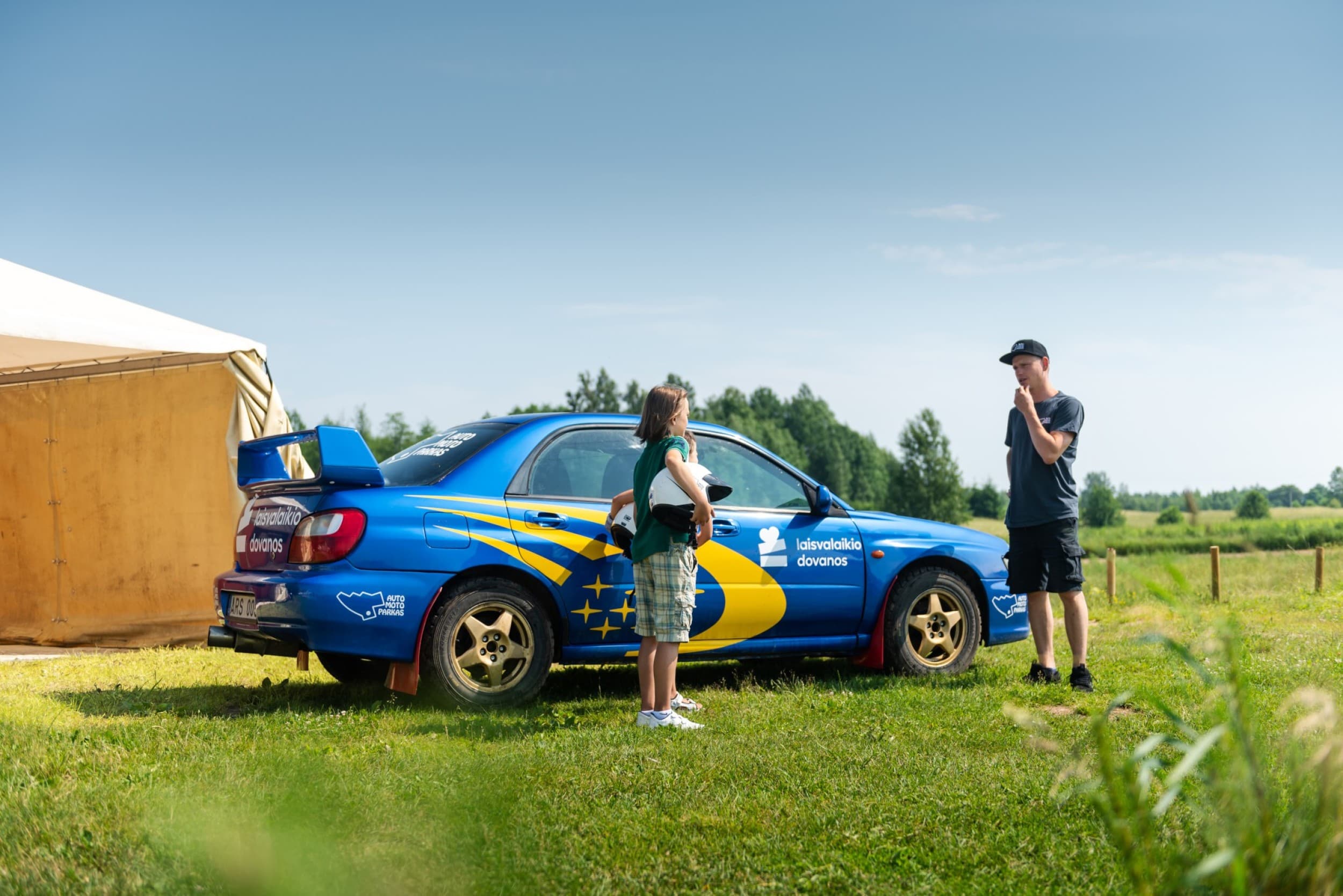 Sportinio ralio automobilio vairavimo pamoka vaikui | Laisvalaikio Dovanos