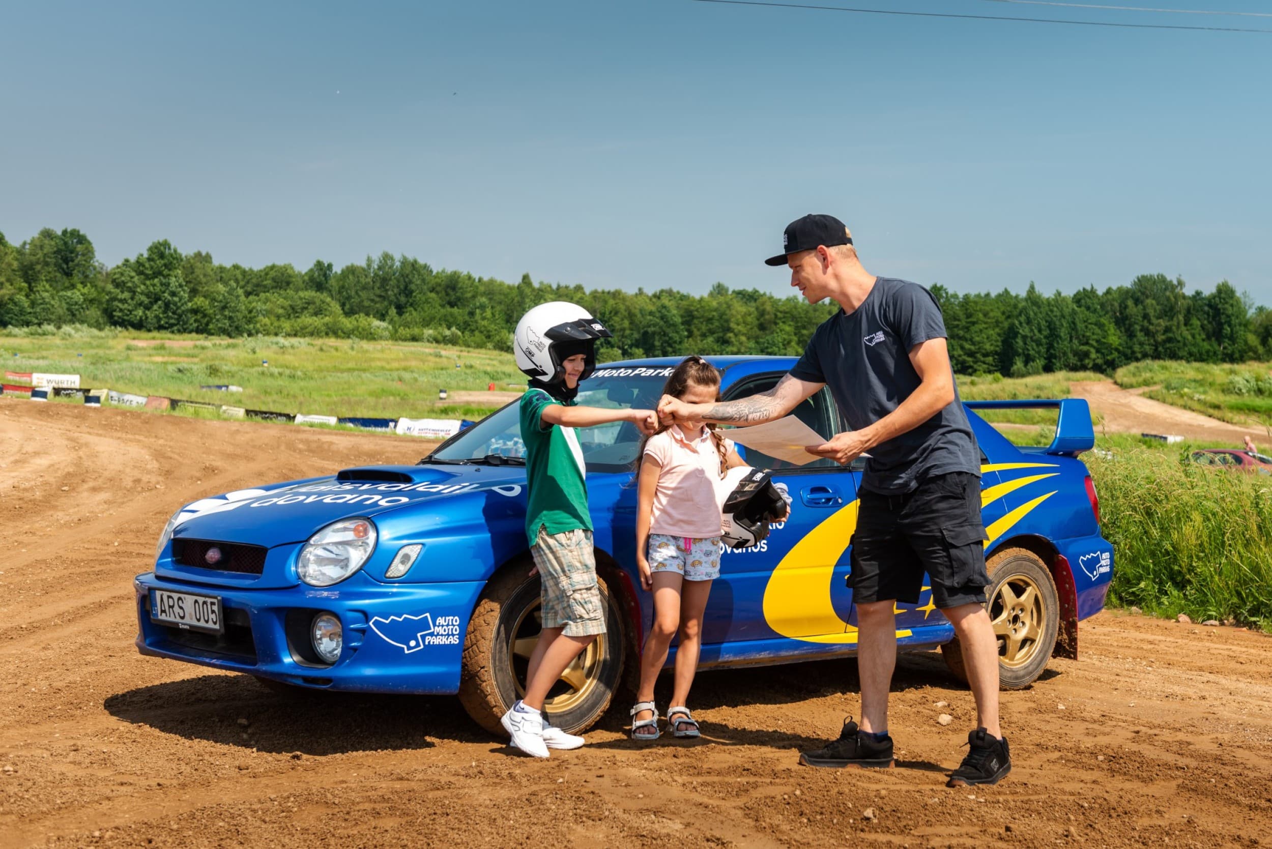 Sportinio ralio automobilio vairavimo pamoka vaikui | Laisvalaikio Dovanos