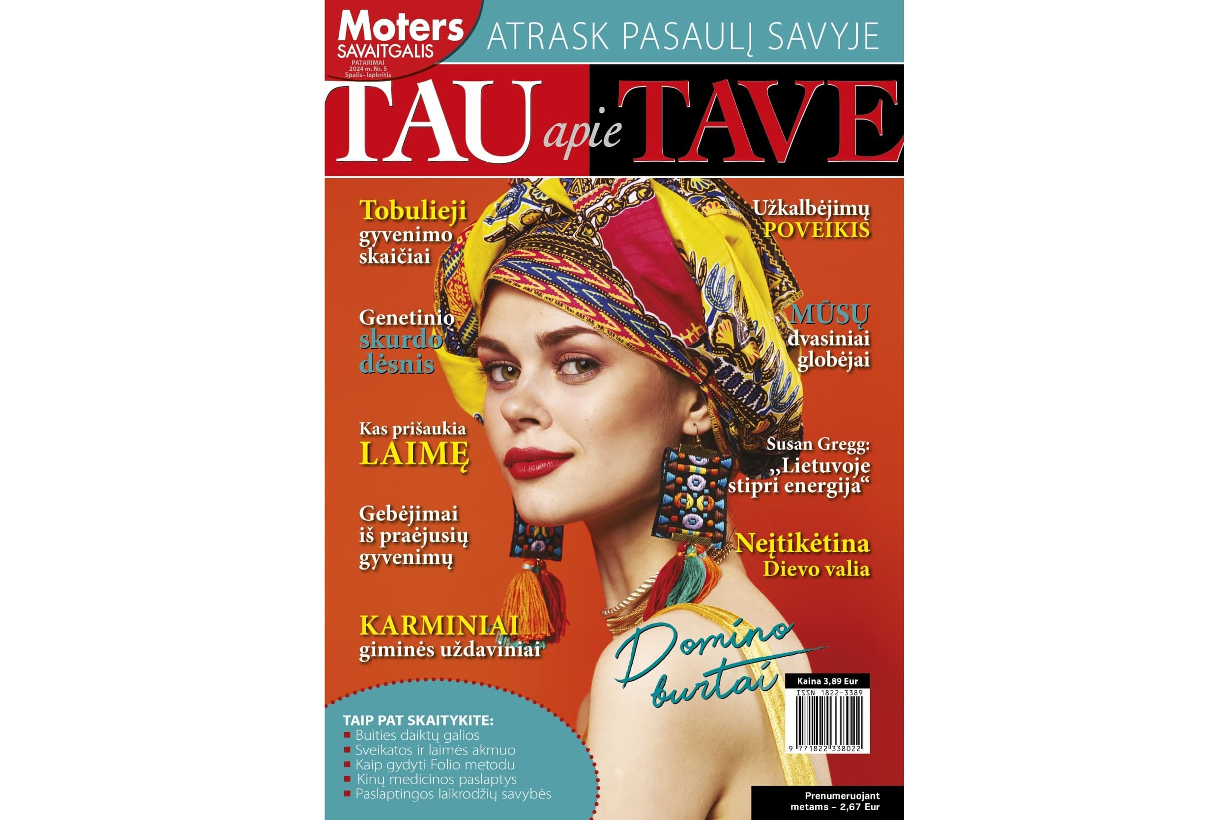 „Tau apie TAVE“ prenumerata (12mėn.) | Laisvalaikio Dovanos