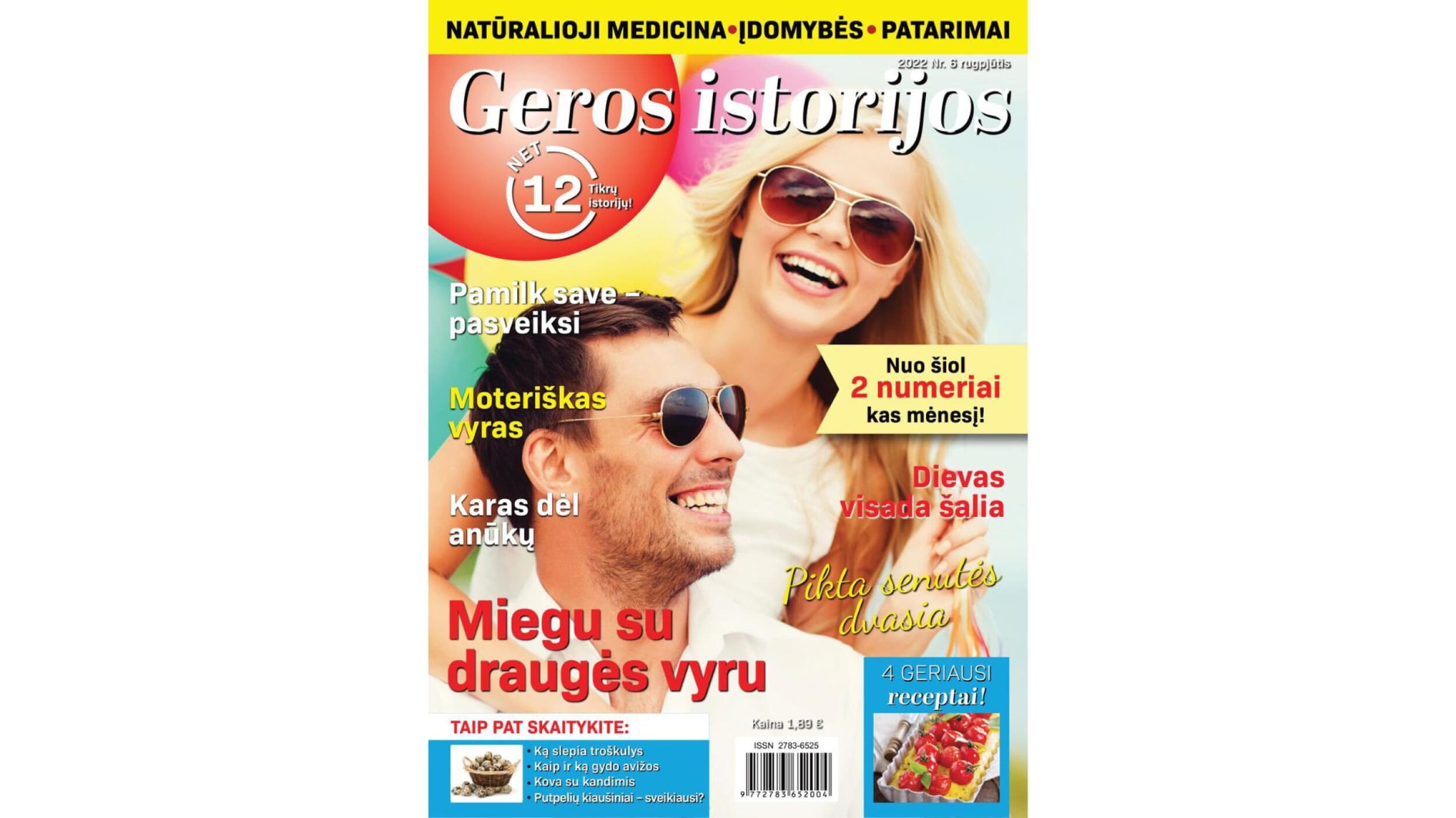 „Geros istorijos“ prenumerata (6 mėn.)