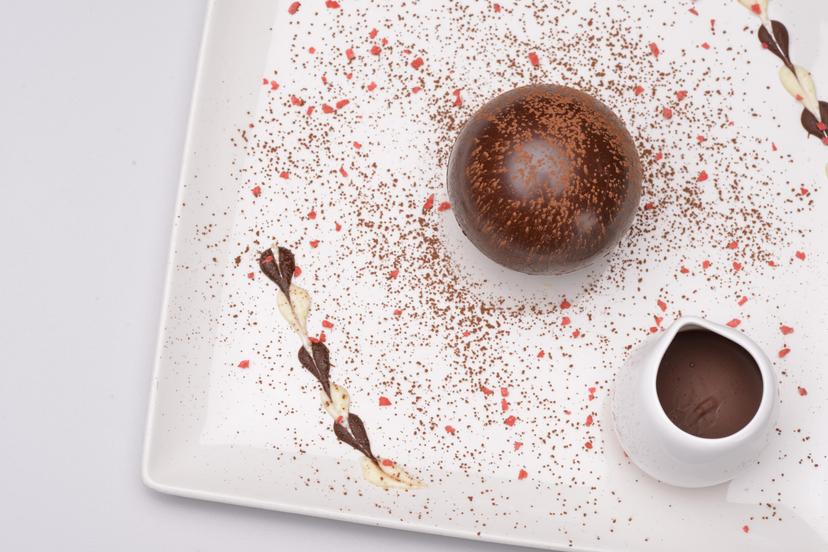 Tirpstantis šokoladinis burbulas 