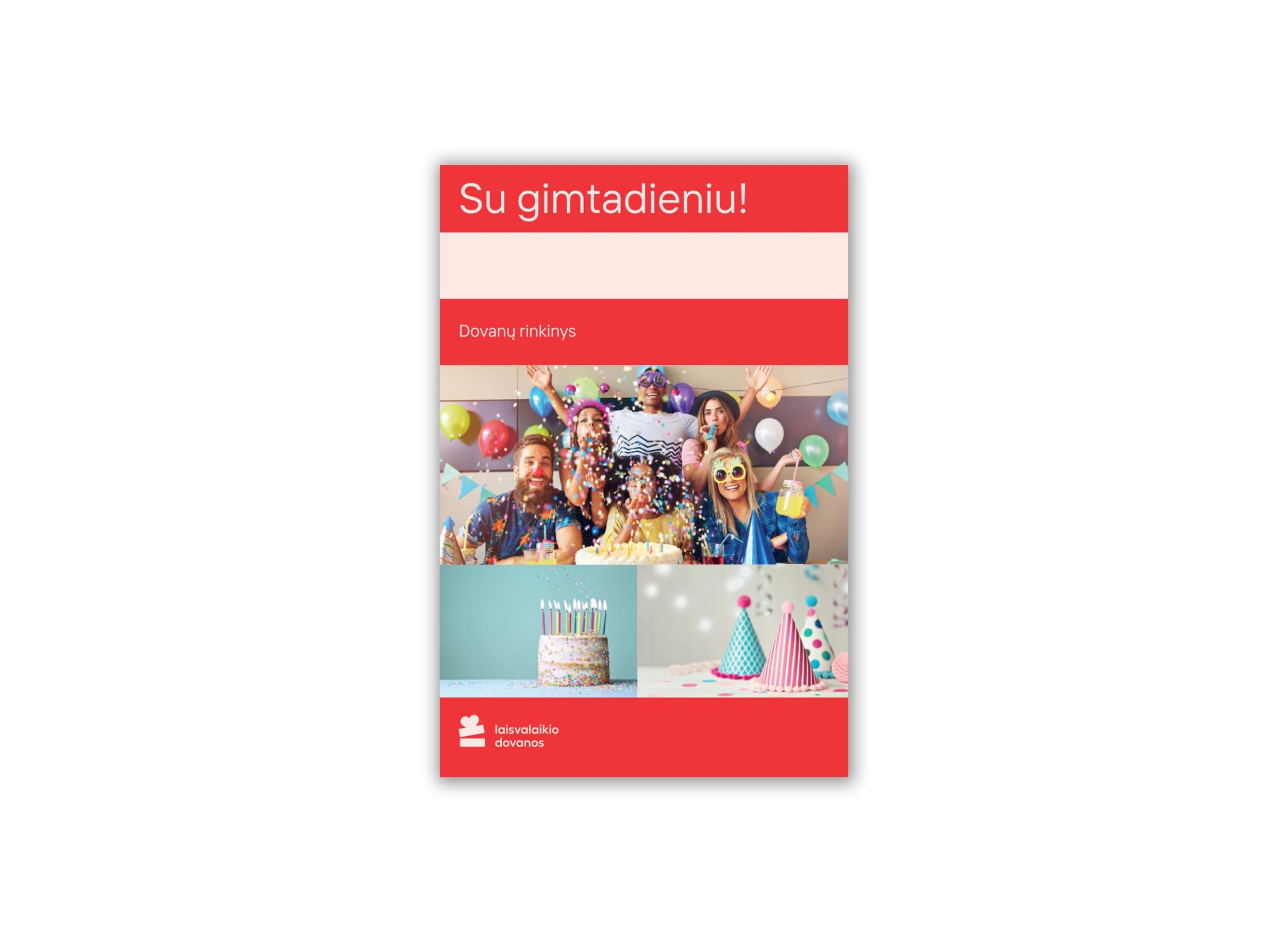 Dovanų rinkinys „Su gimtadieniu!“   | Laisvalaikio Dovanos