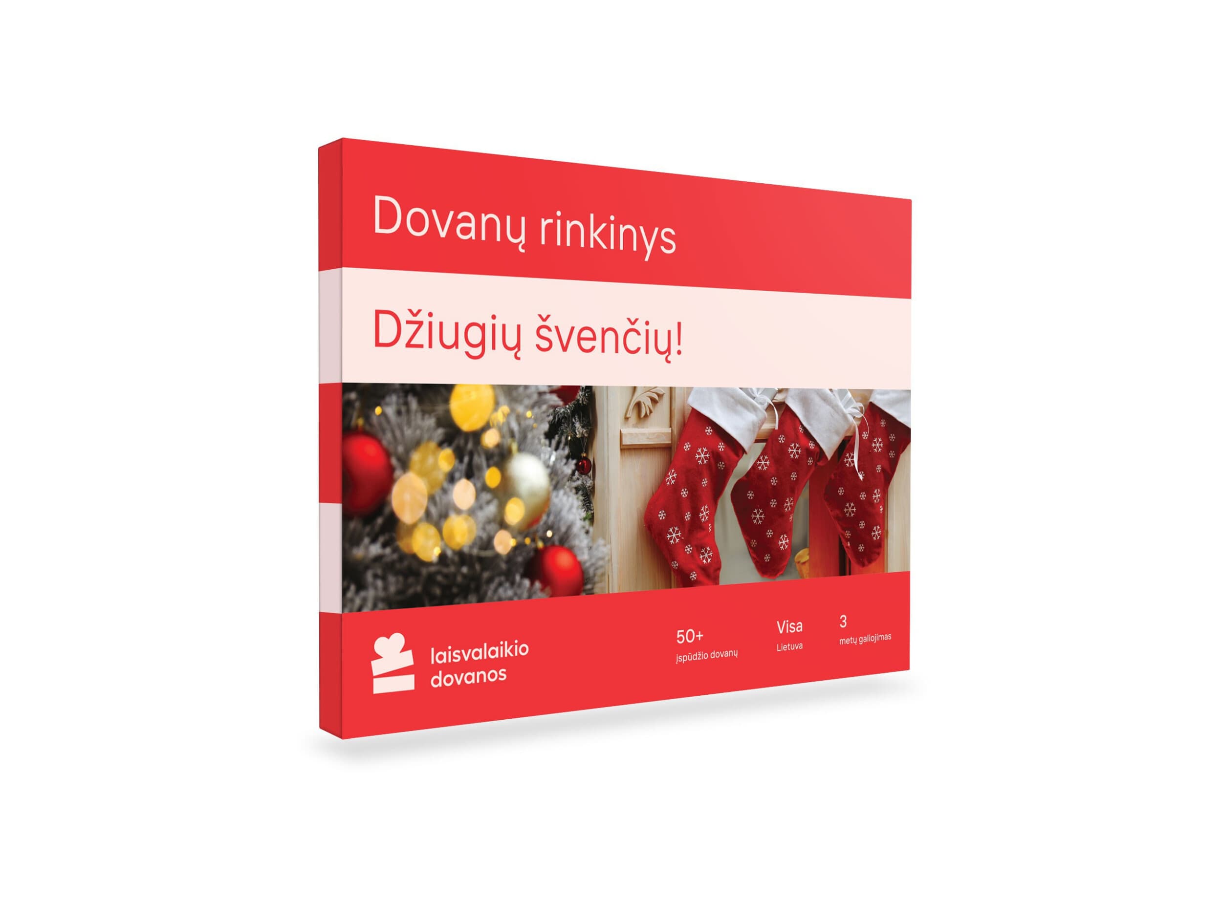 Dovanų rinkinys „Džiugių švenčių!“  | Laisvalaikio Dovanos