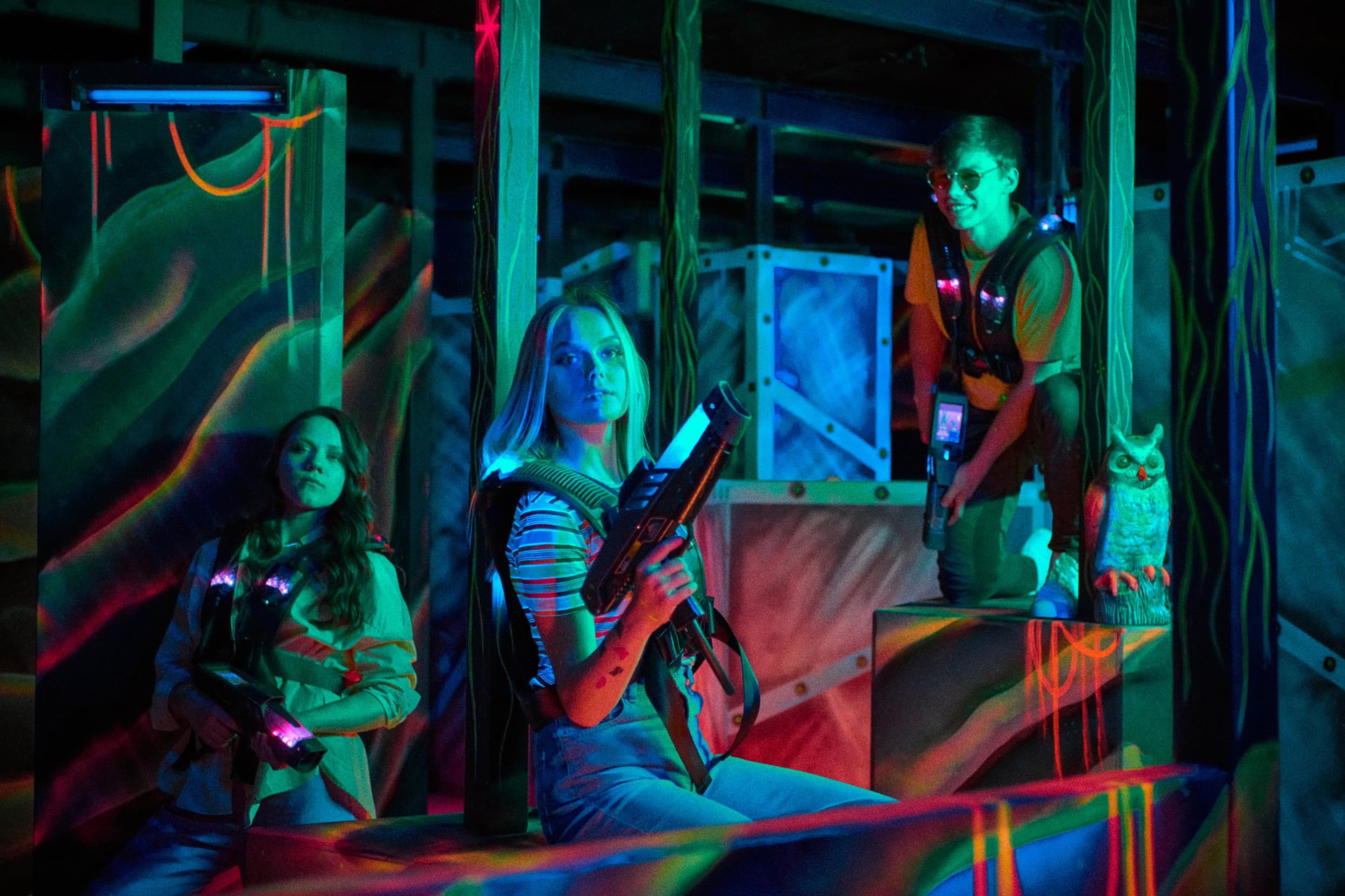 „Laser tag“ žaidimas DVIEM pramogų centre „ACTION! by Apollo“ | Laisvalaikio Dovanos