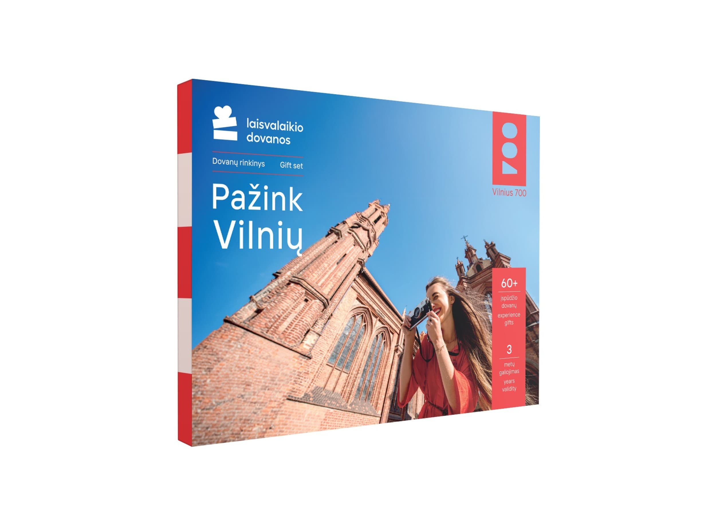 Dovanų rinkinys „Pažink Vilnių!“ | Laisvalaikio Dovanos
