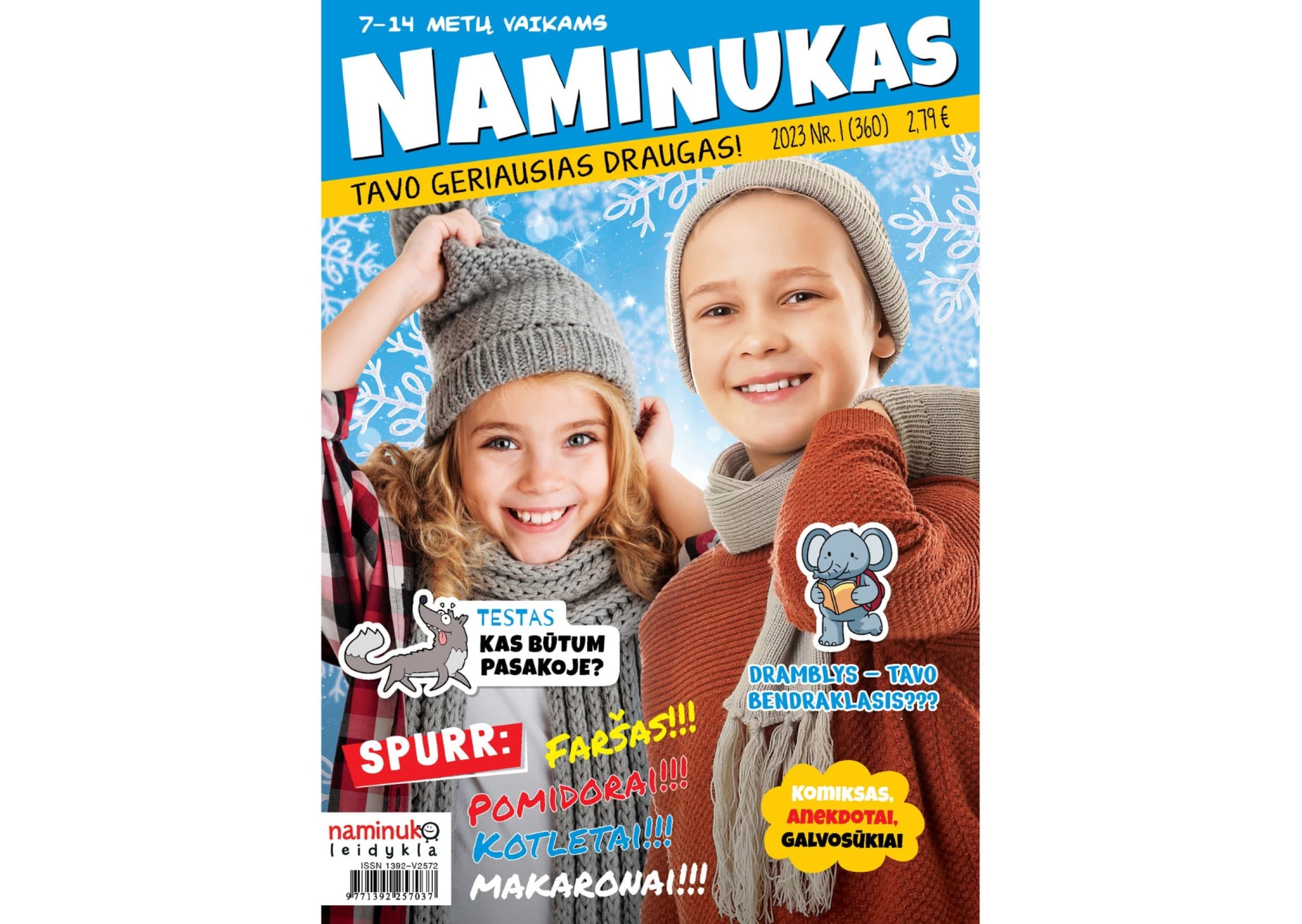 Žurnalo „Naminukas“ prenumerata (12 mėn.)