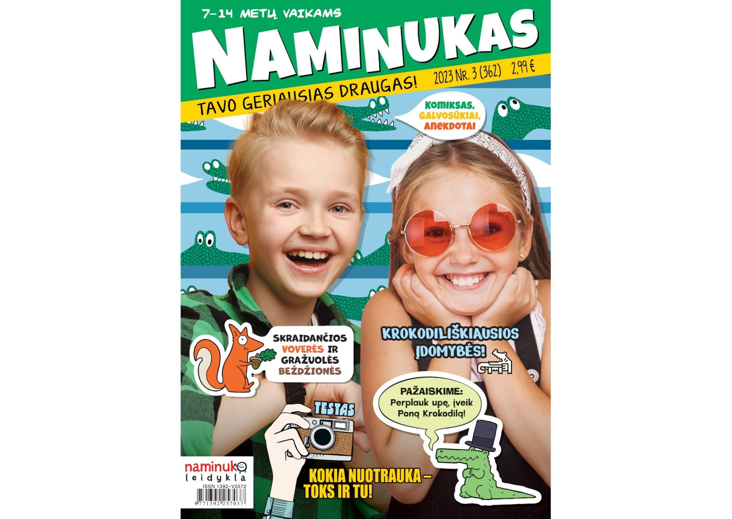 Žurnalo „Naminukas“ prenumerata (6 mėn.) | Laisvalaikio Dovanos