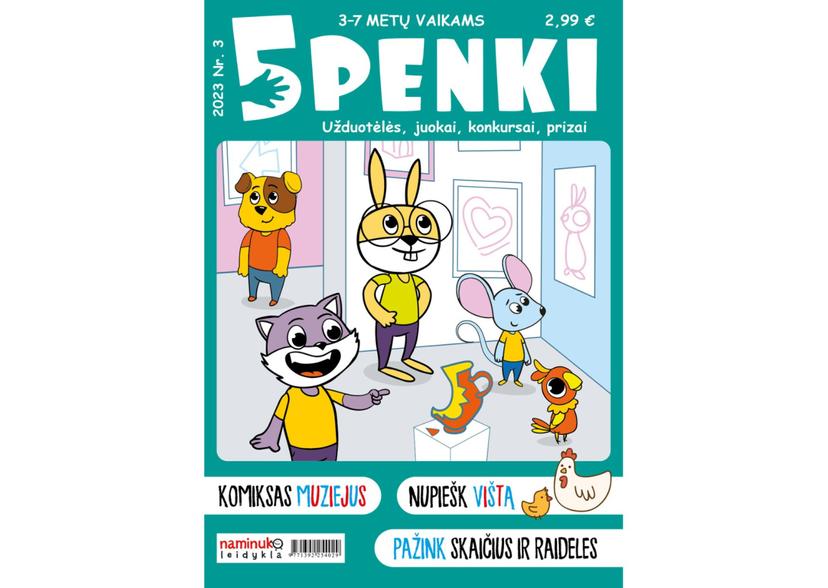 Žurnalo „Penki“ prenumerata (12 mėn.)  