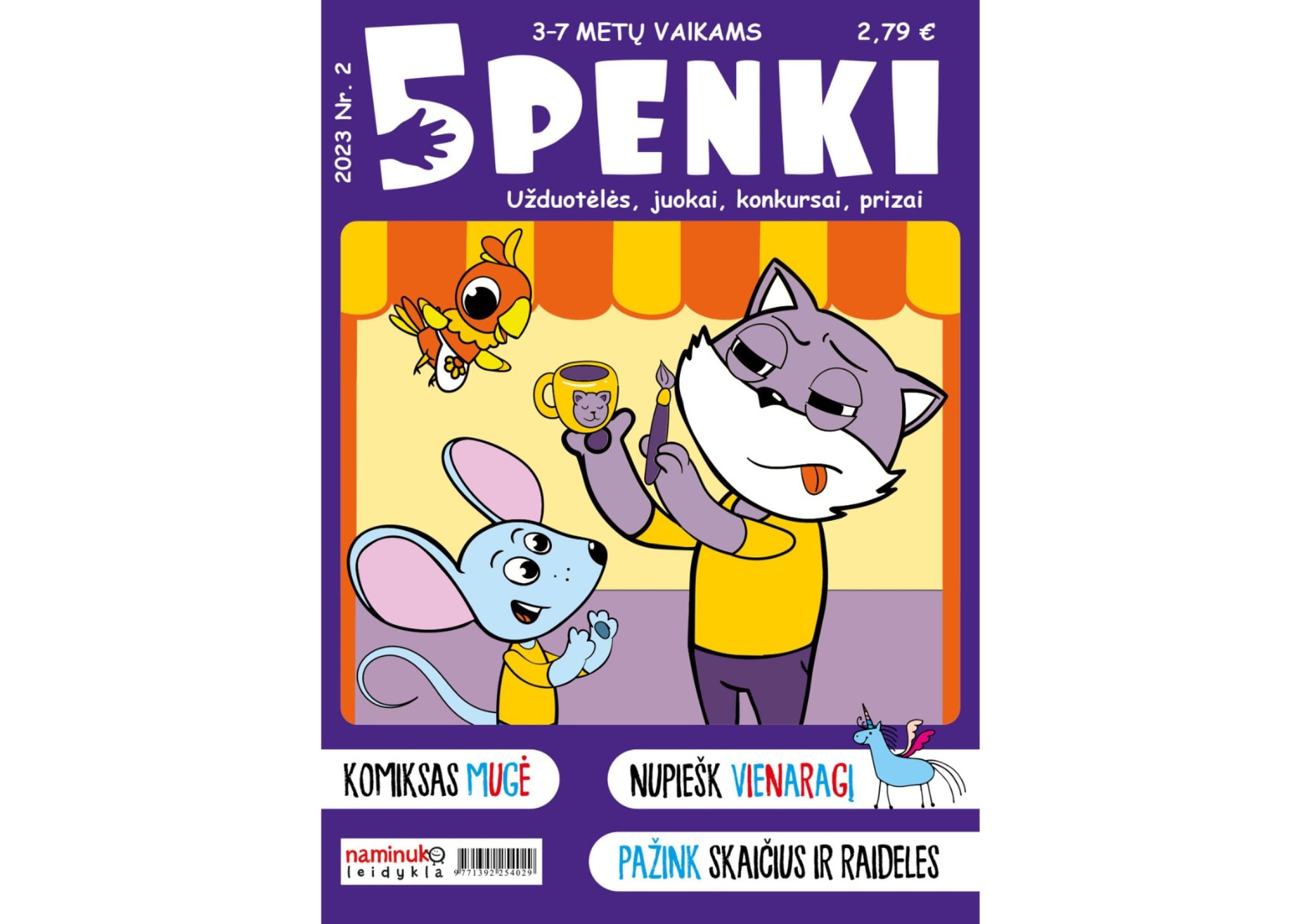 Žurnalo „Penki“ prenumerata (12 mėn.)   | Laisvalaikio Dovanos