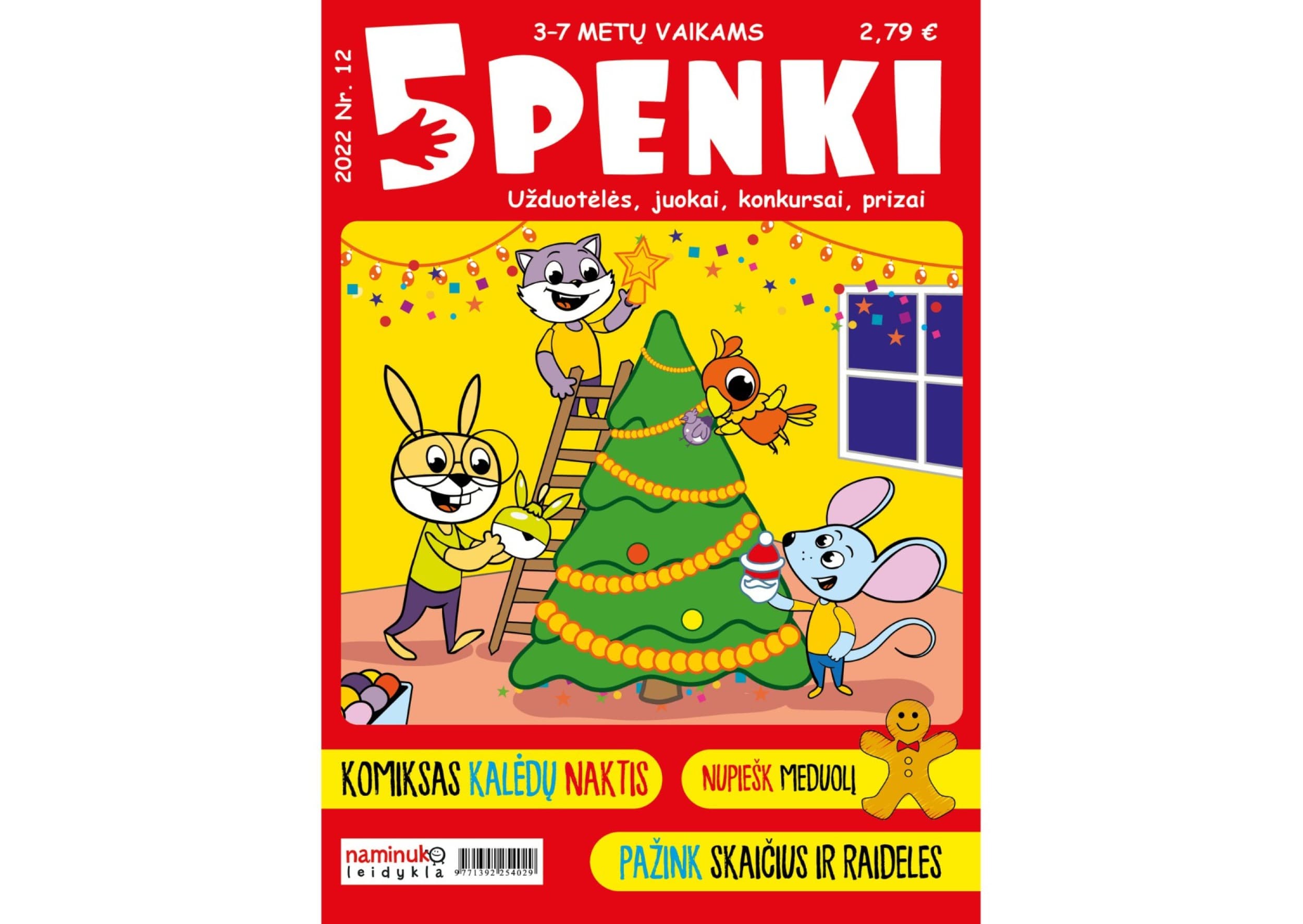 Žurnalo „Penki“ prenumerata (12 mėn.)   | Laisvalaikio Dovanos