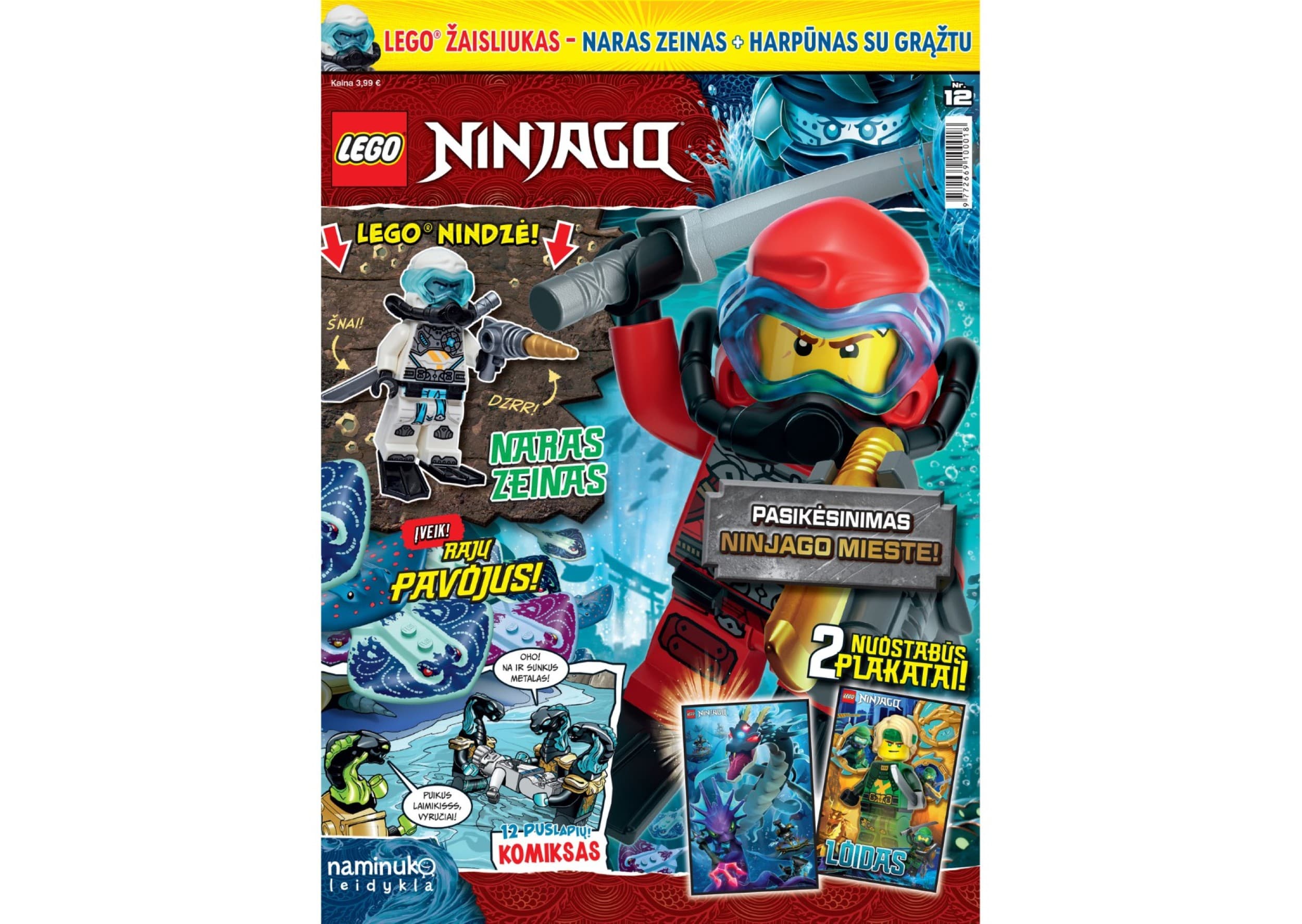 Žurnalo „LEGO Ninjago“ prenumerata (12 mėn.)  