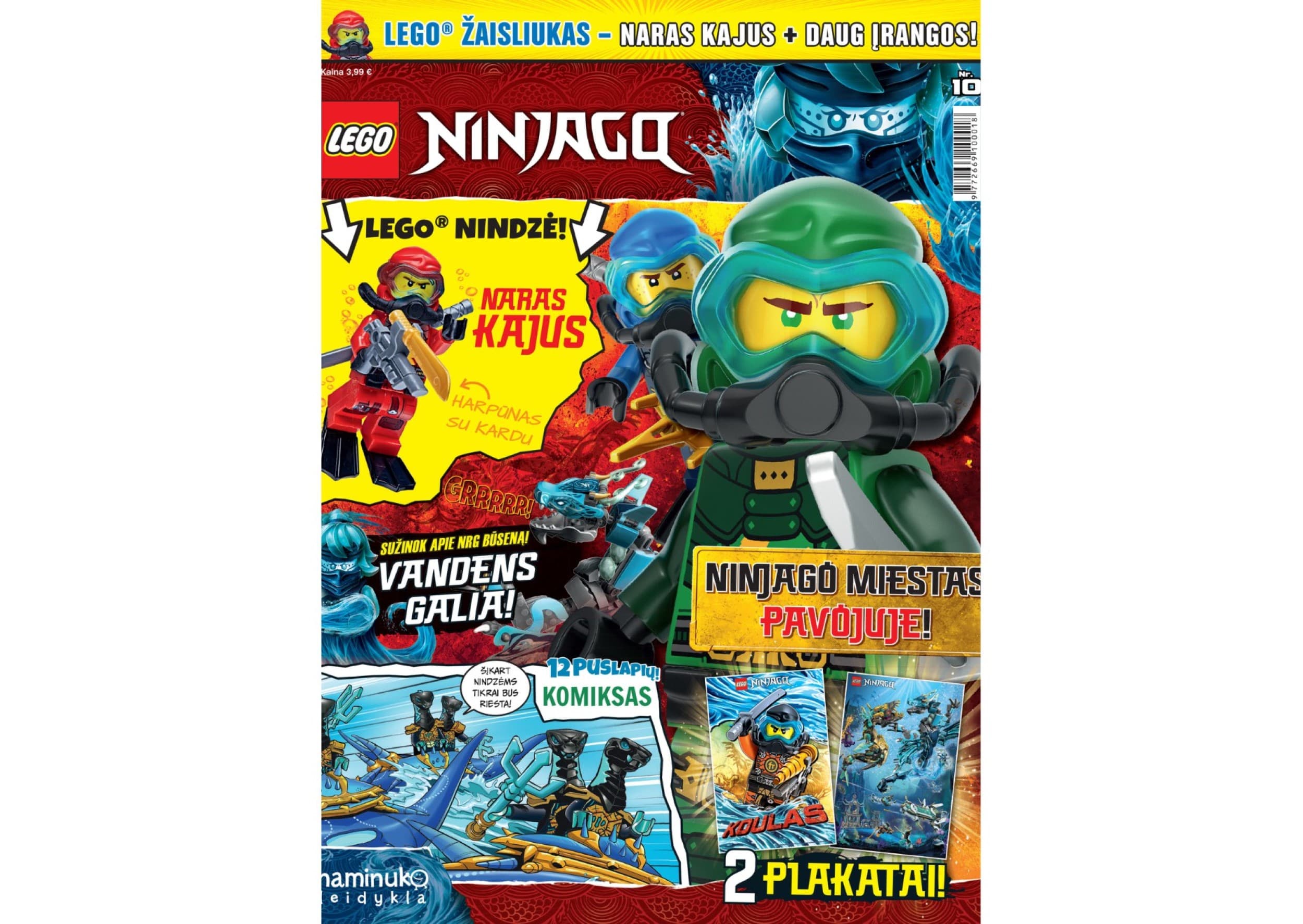 Žurnalo „LEGO Ninjago“ prenumerata (12 mėn.)  