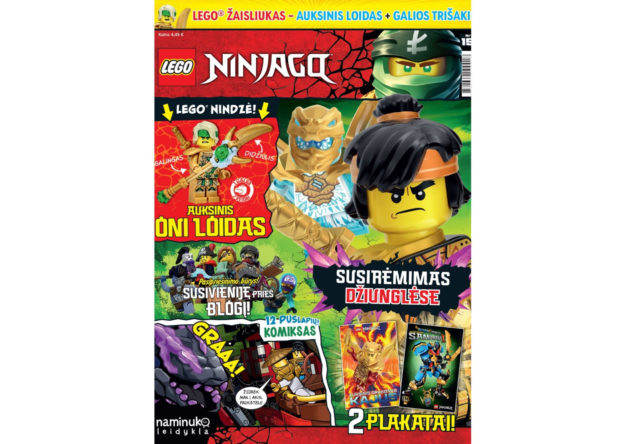 Žurnalo „LEGO Ninjago“ prenumerata (6 mėn.)    | Laisvalaikio Dovanos